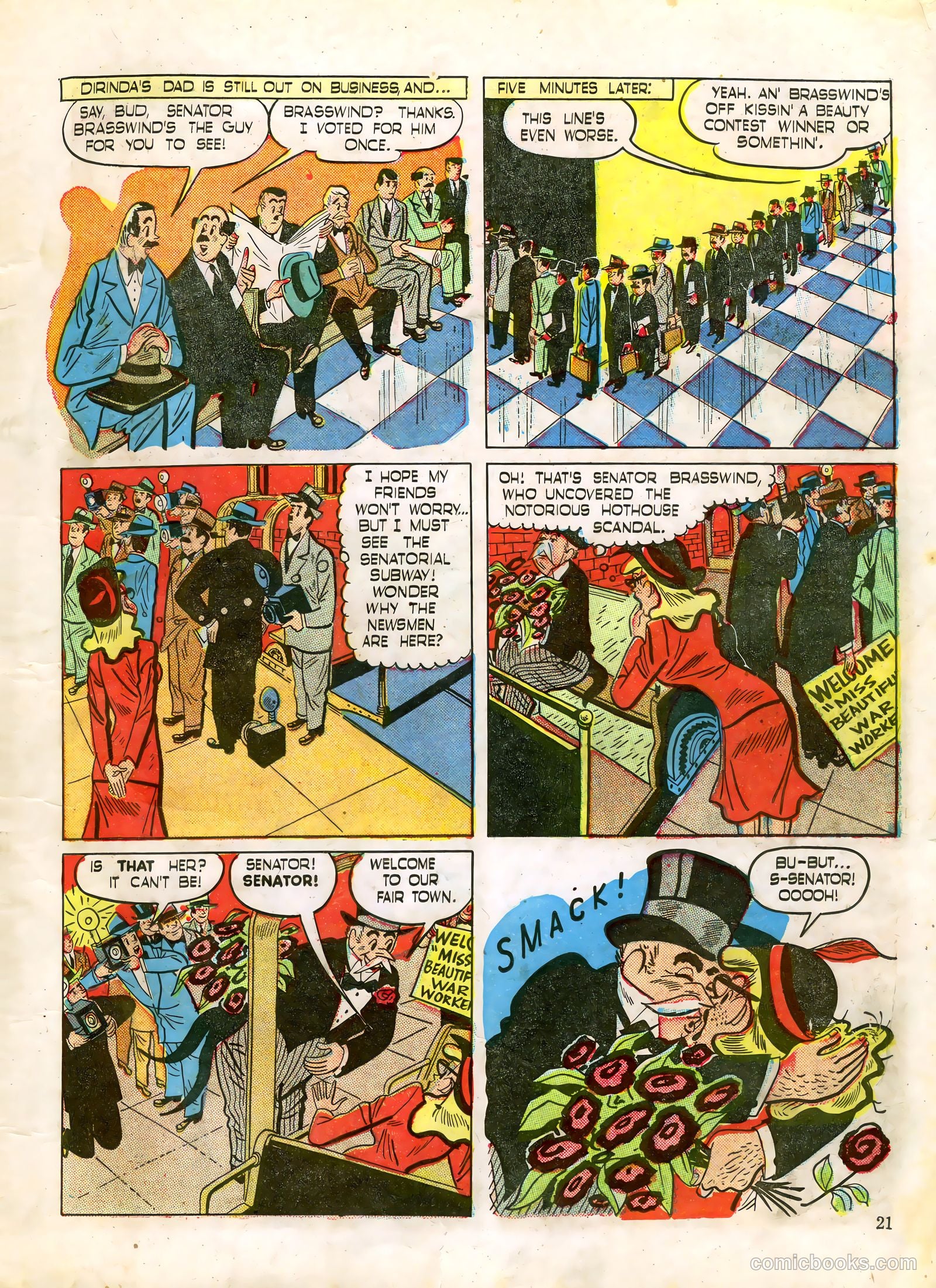 Sweet Sixteen #3 (1947) — page 21 of 53
