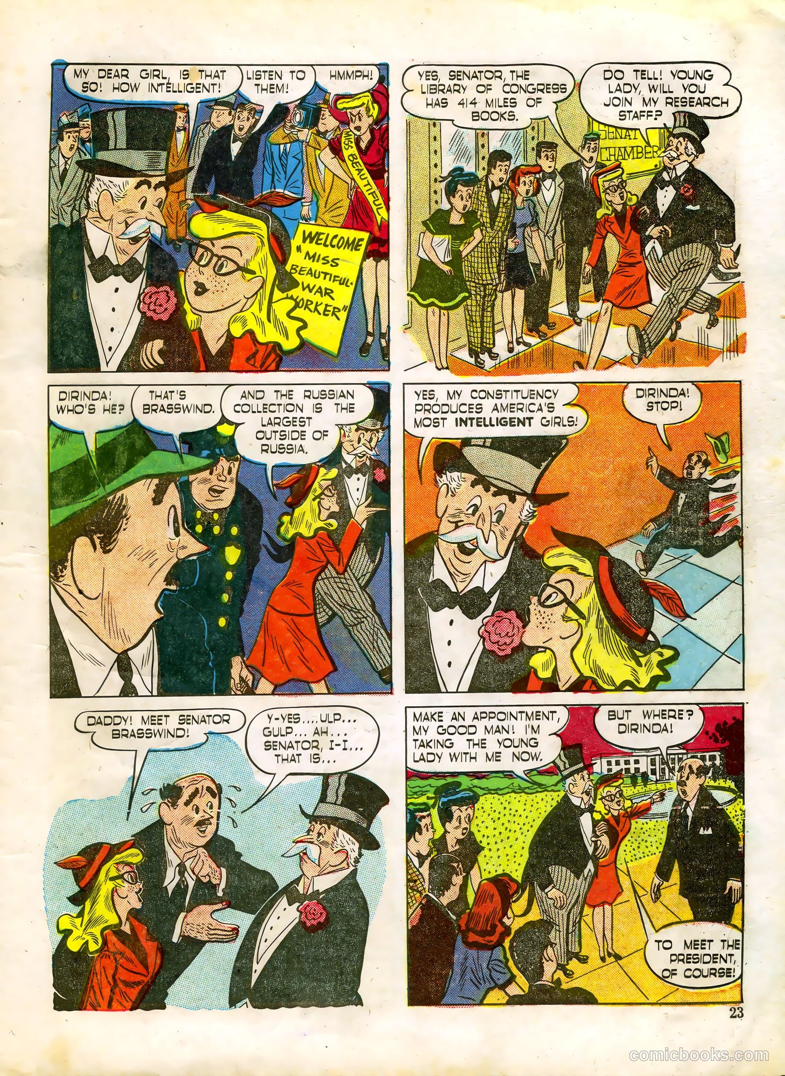 Sweet Sixteen #3 (1947) — page 23 of 53