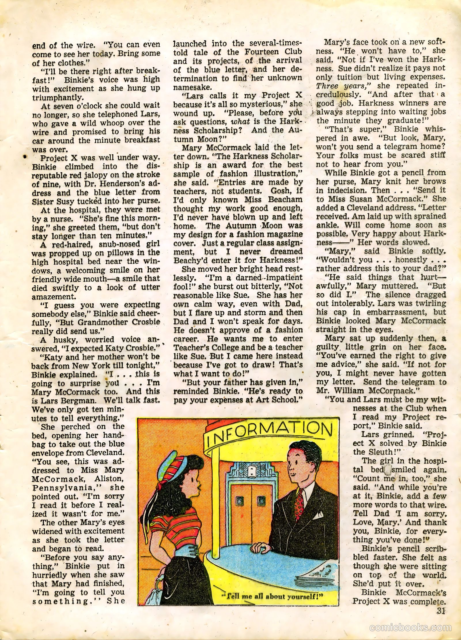 Sweet Sixteen #3 (1947) — page 32 of 53