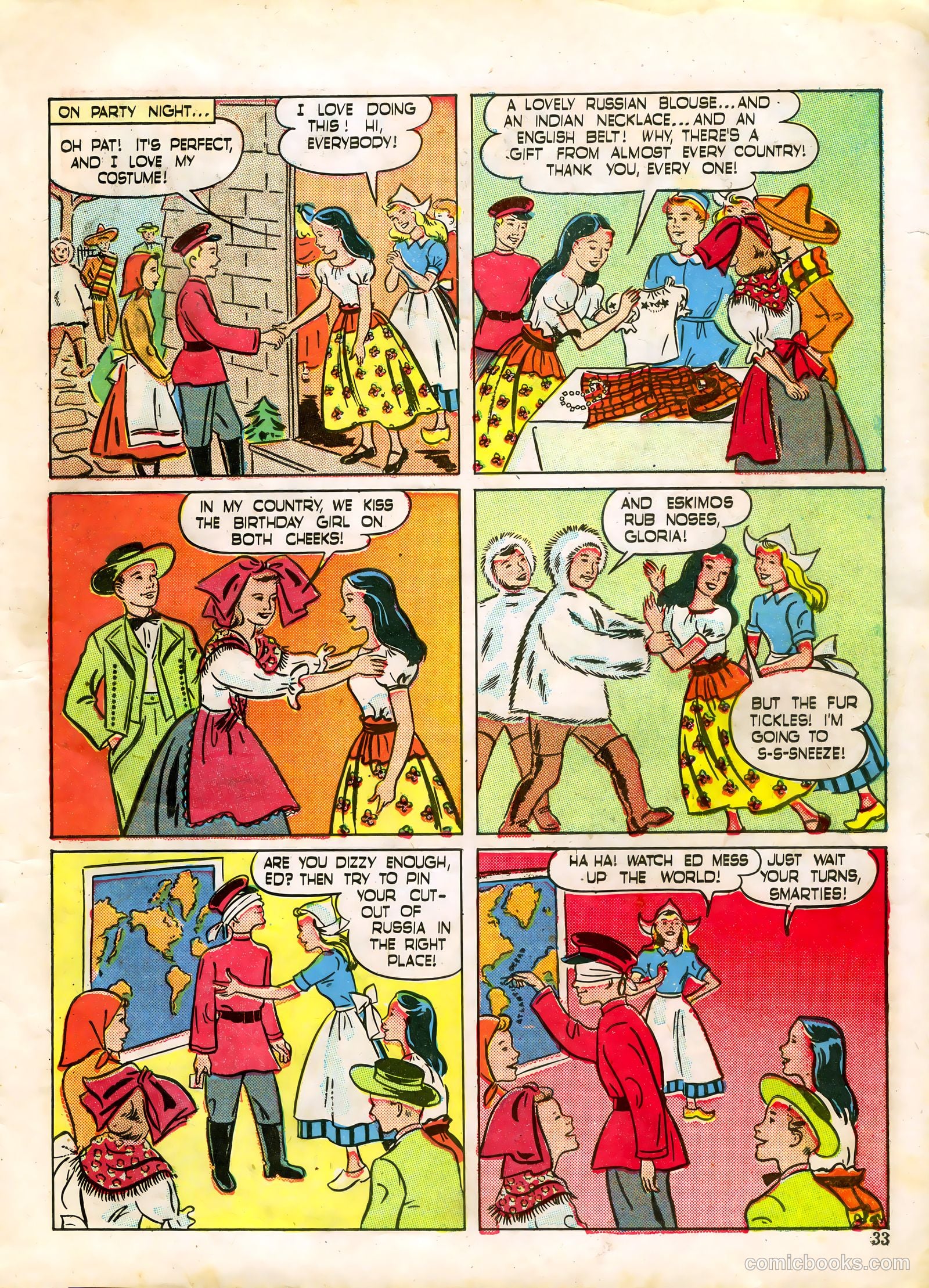 Sweet Sixteen #3 (1947) — page 34 of 53