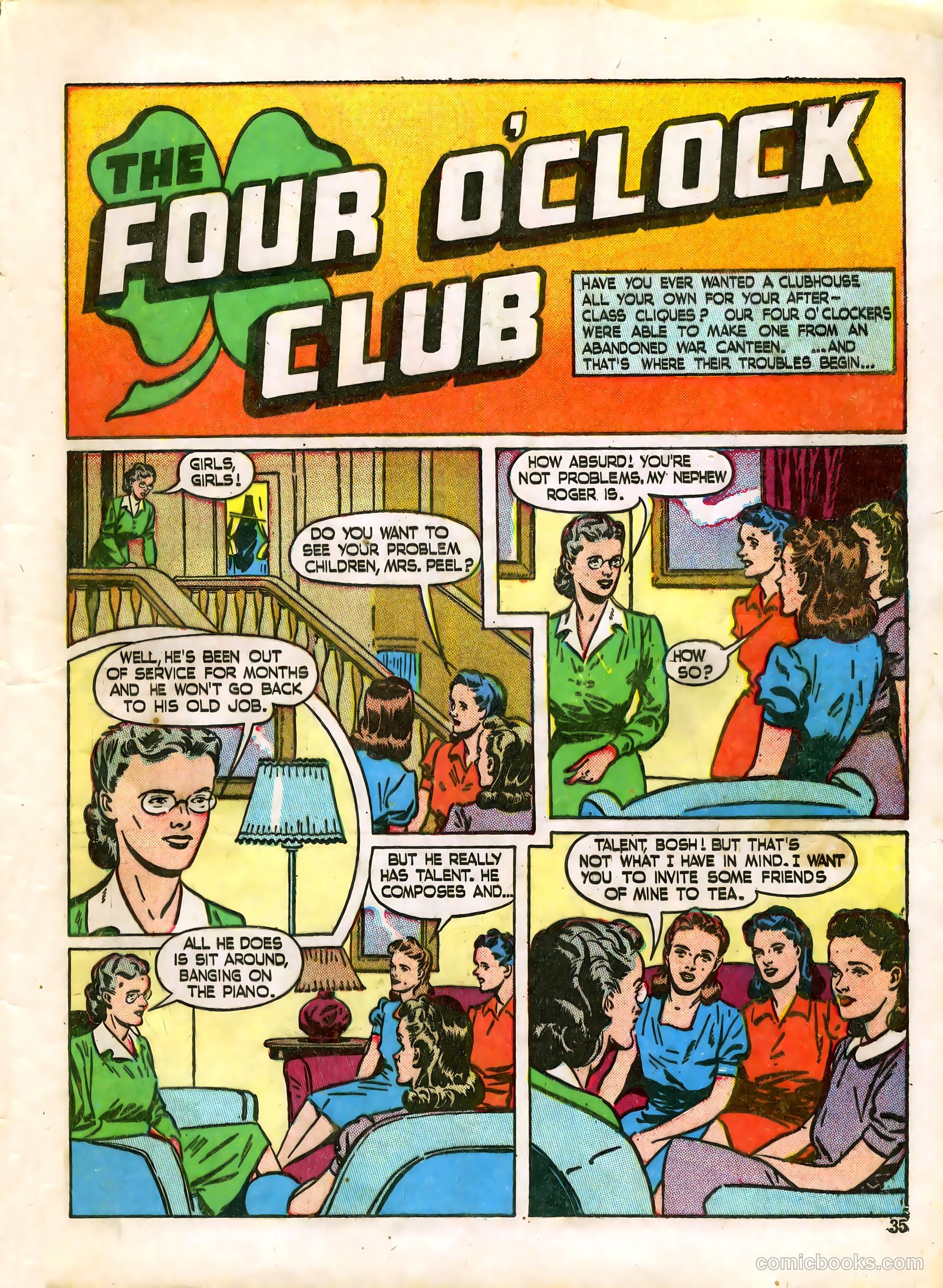 Sweet Sixteen #3 (1947) — page 36 of 53