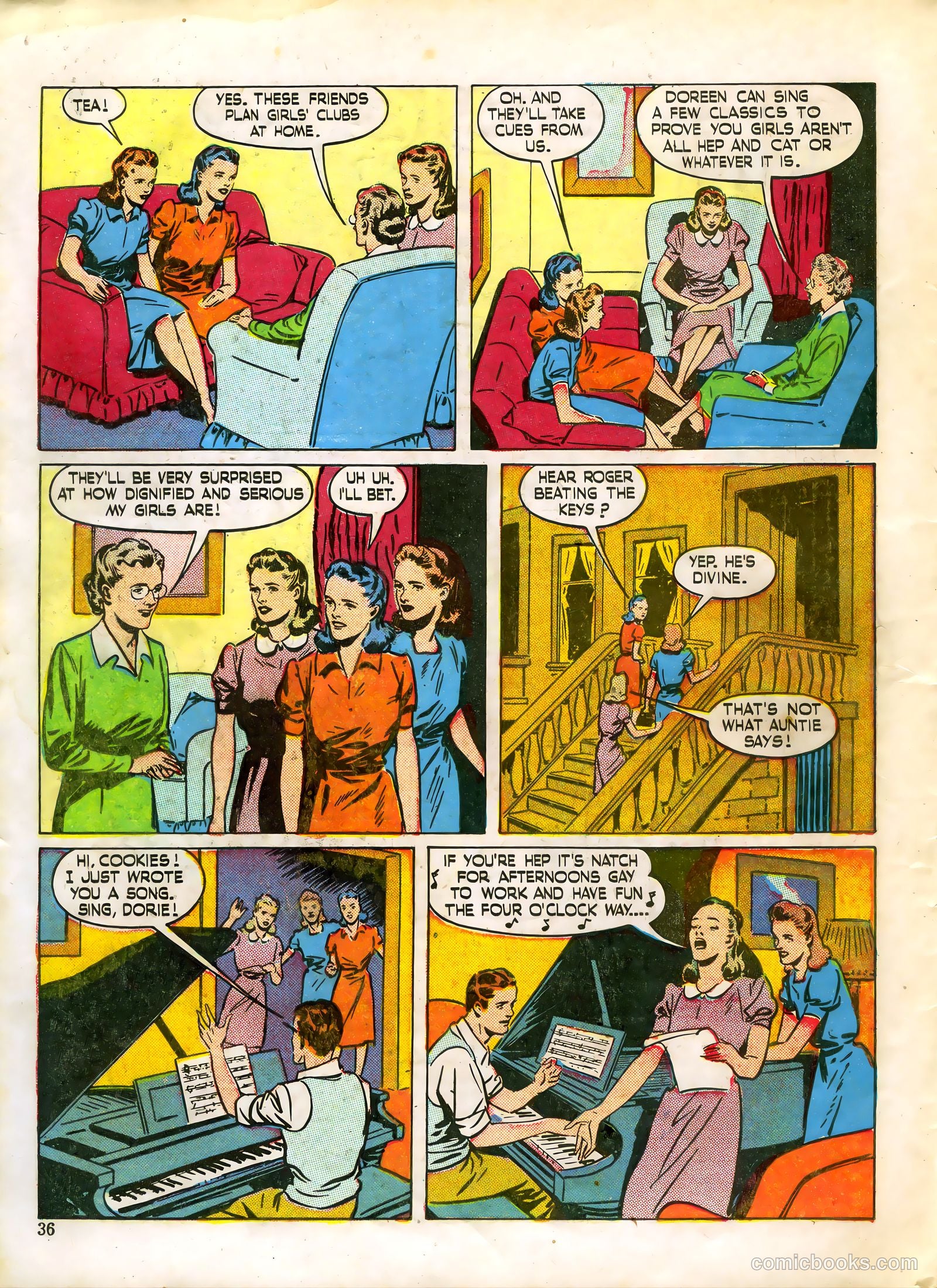 Sweet Sixteen #3 (1947) — page 37 of 53