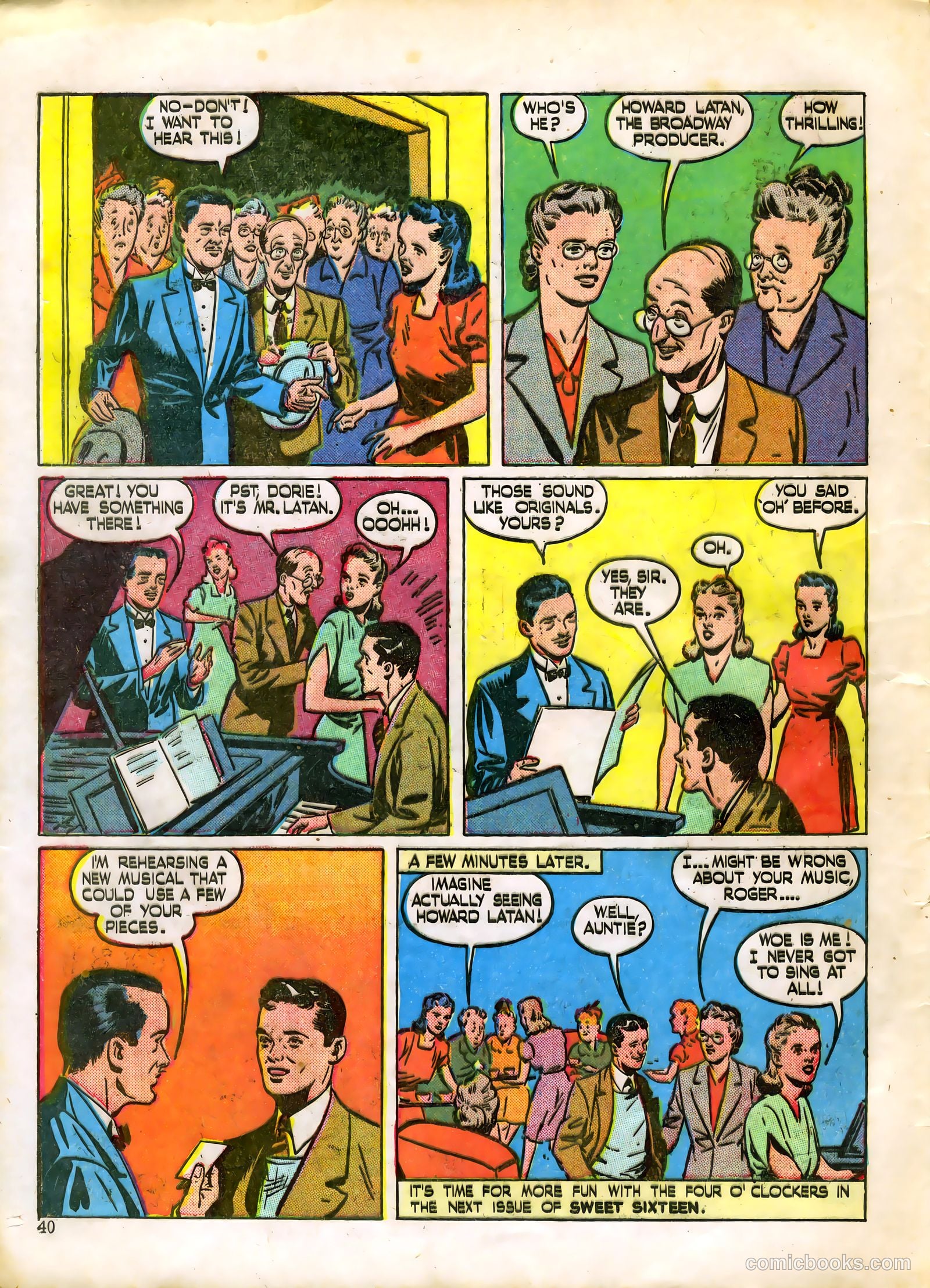 Sweet Sixteen #3 (1947) — page 41 of 53