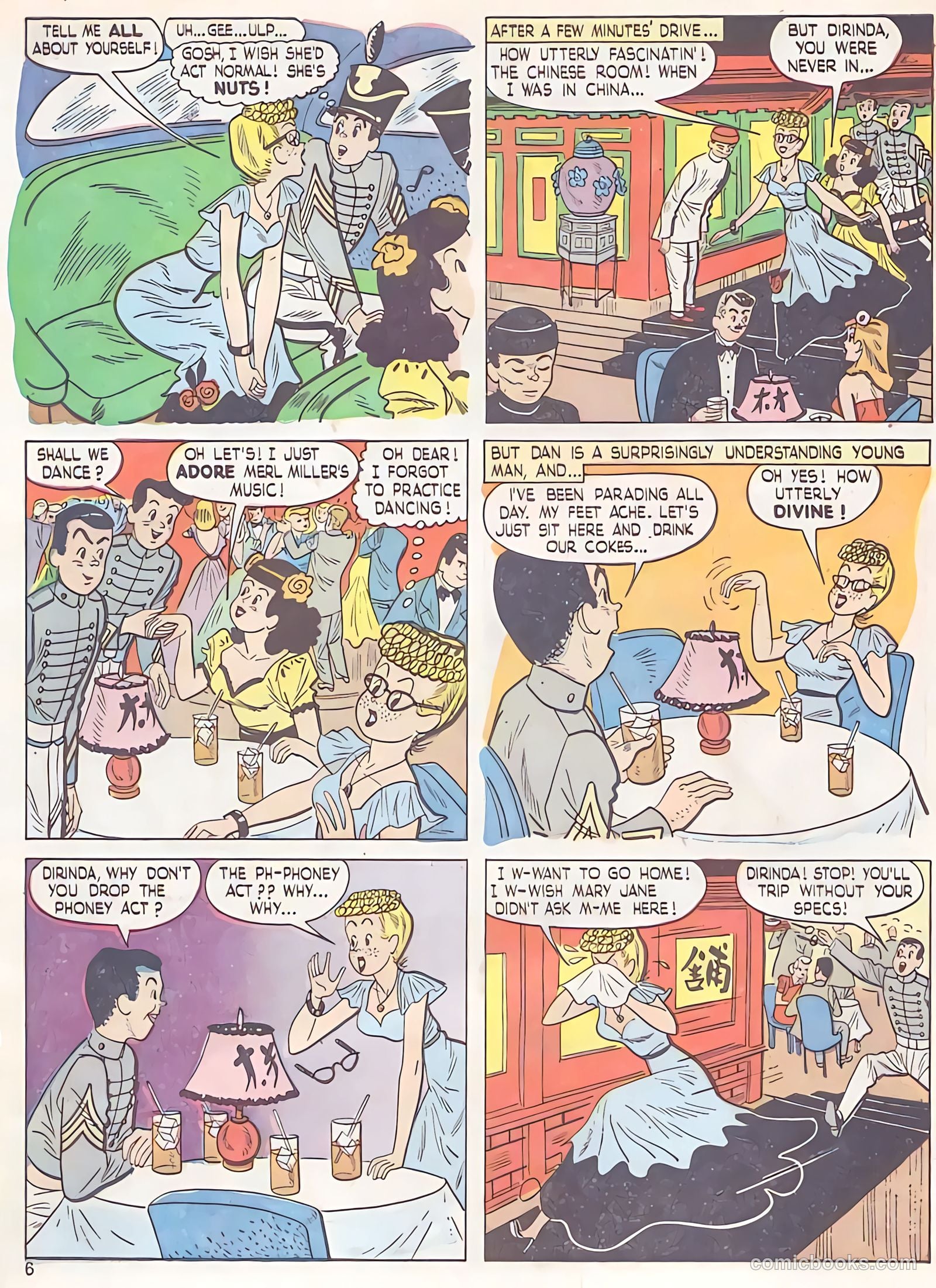 Sweet Sixteen #4 (1947) — page 6 of 52