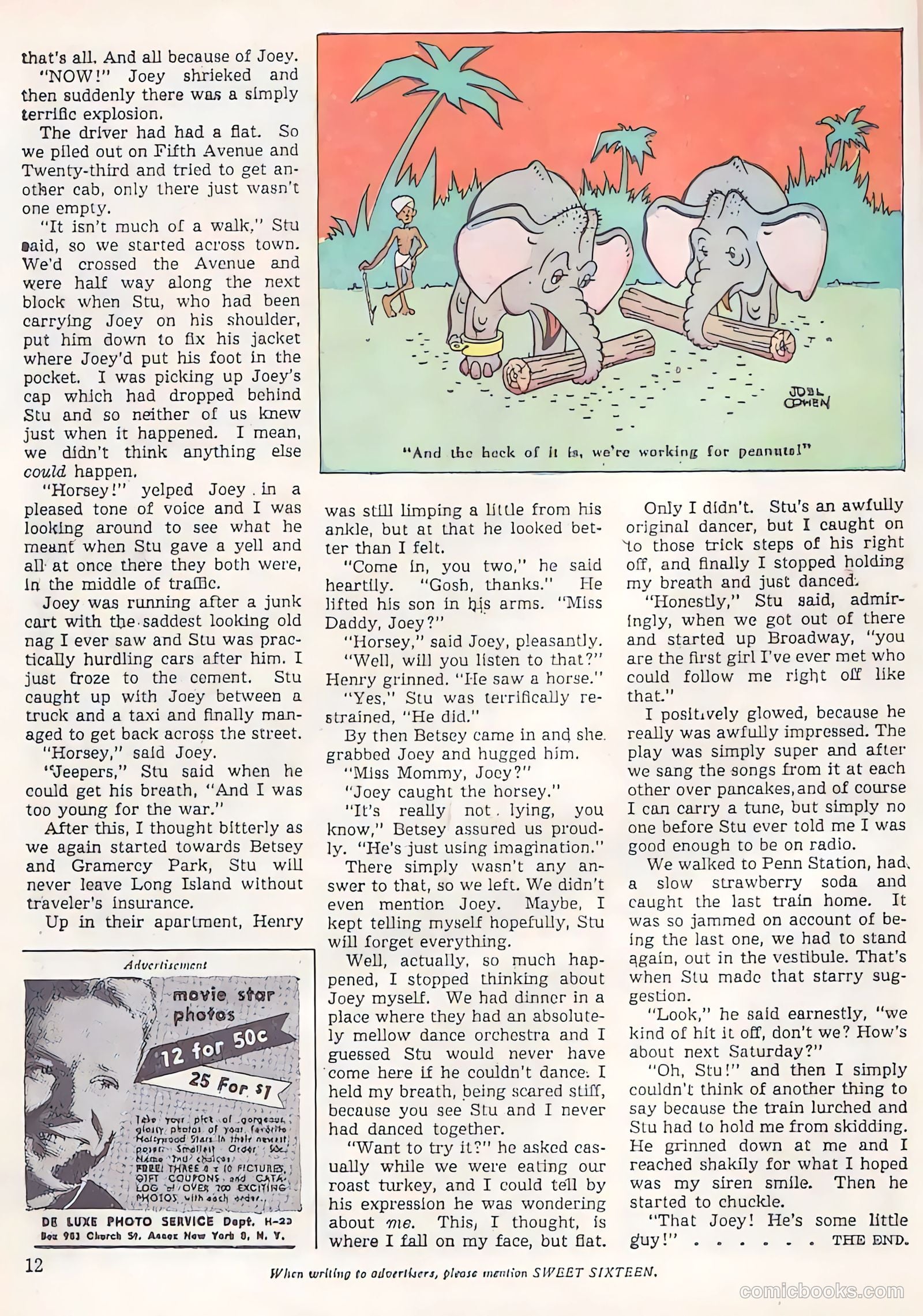 Sweet Sixteen #4 (1947) — page 12 of 52