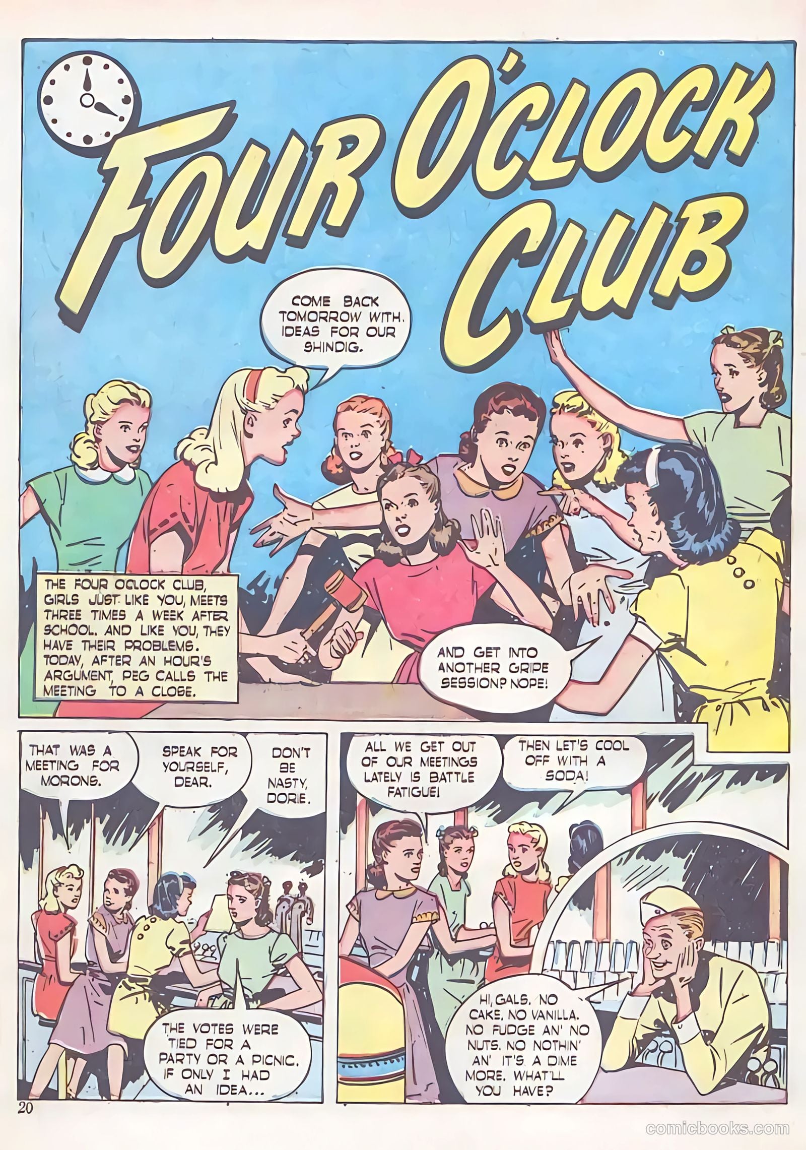 Sweet Sixteen #4 (1947) — page 20 of 52