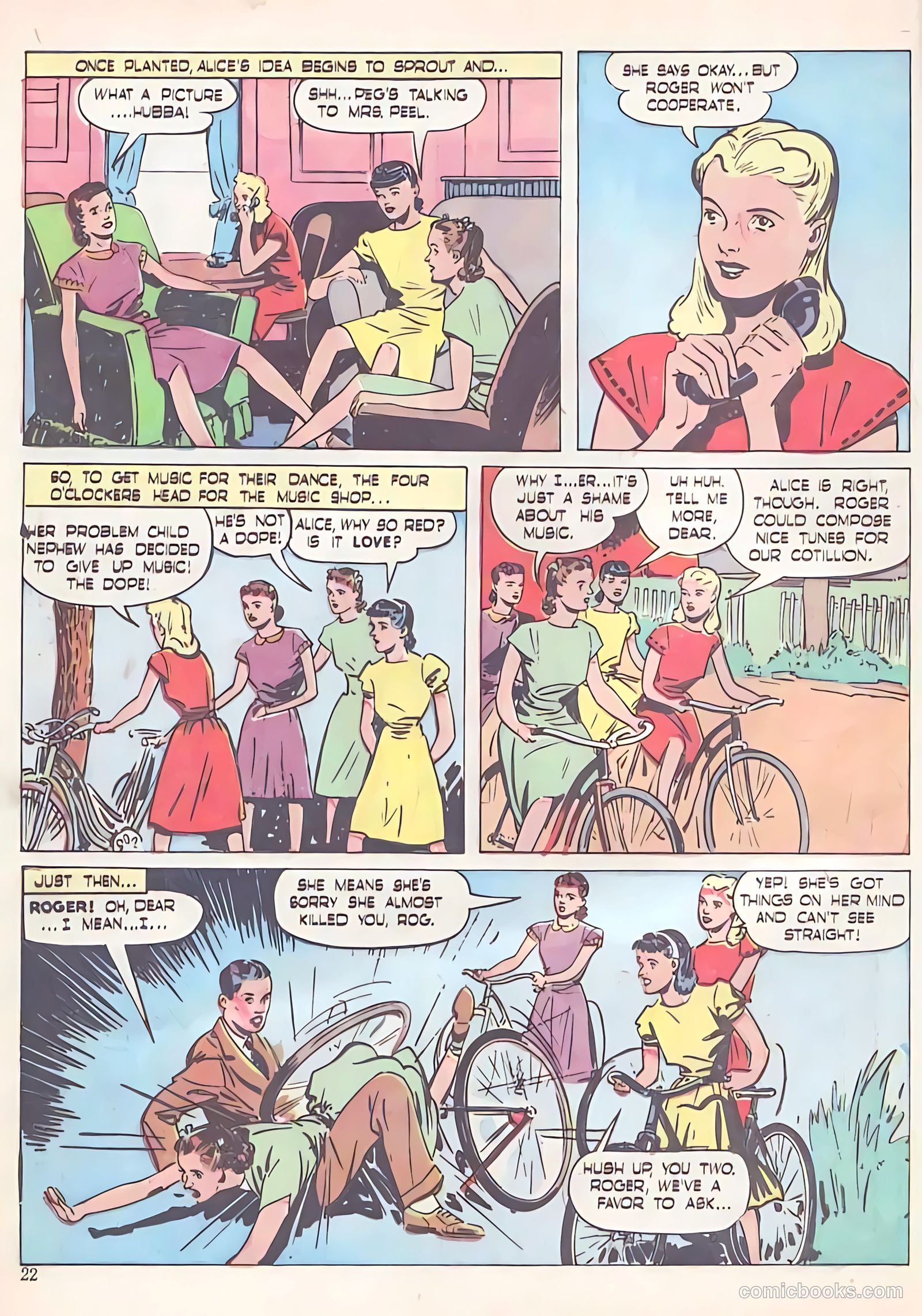 Sweet Sixteen #4 (1947) — page 22 of 52