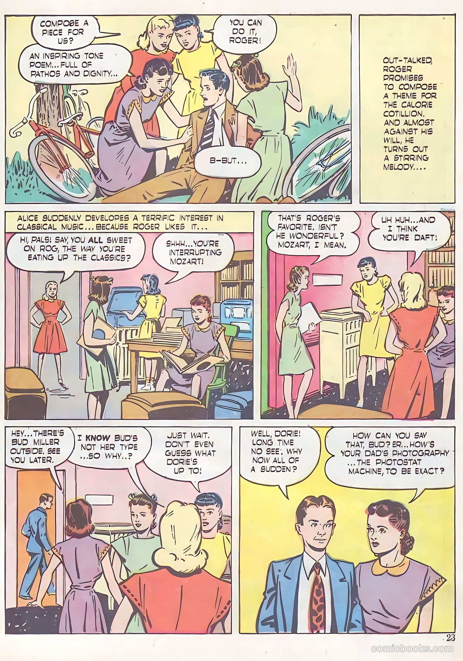 Sweet Sixteen #4 (1947) — page 23 of 52
