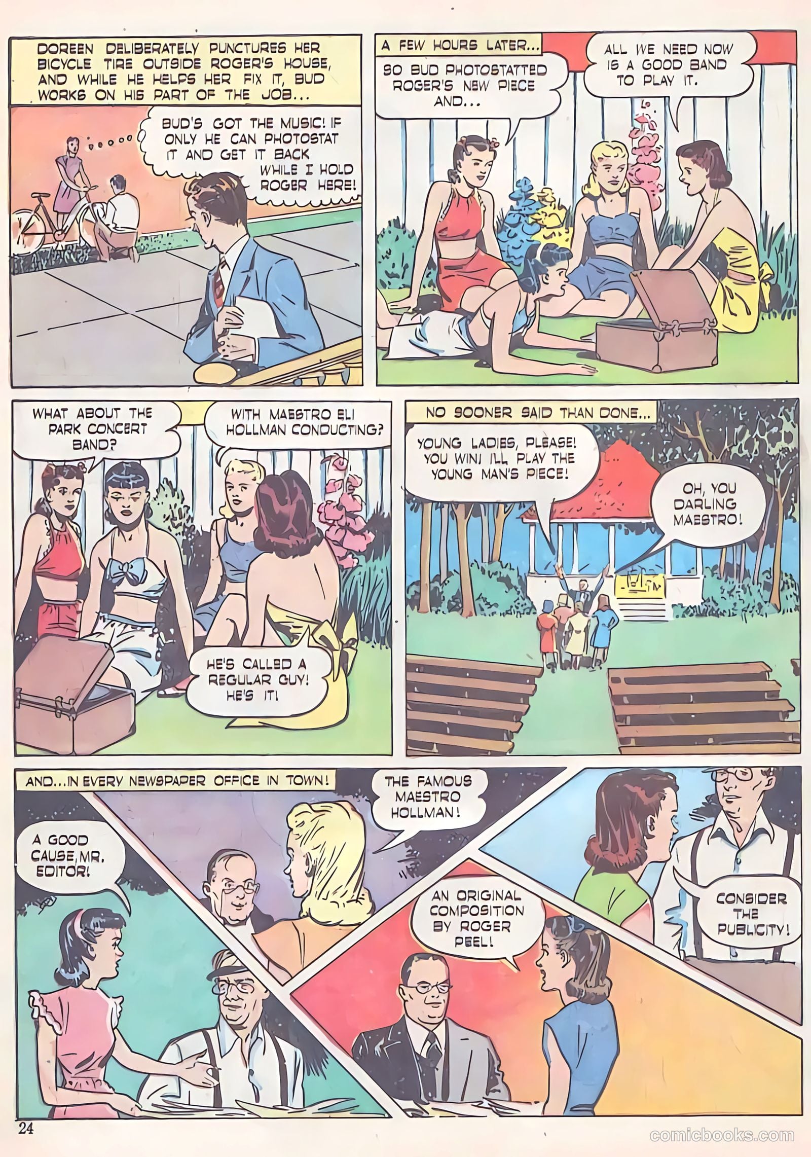 Sweet Sixteen #4 (1947) — page 24 of 52