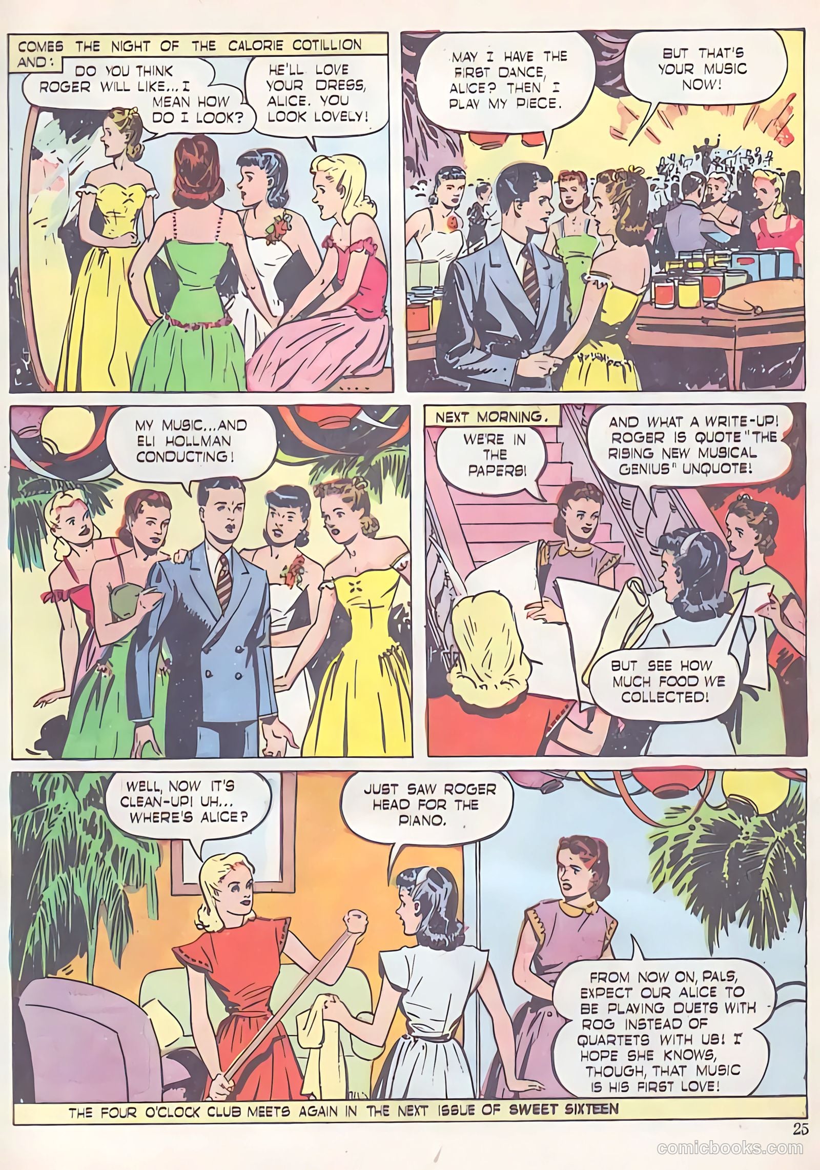 Sweet Sixteen #4 (1947) — page 25 of 52
