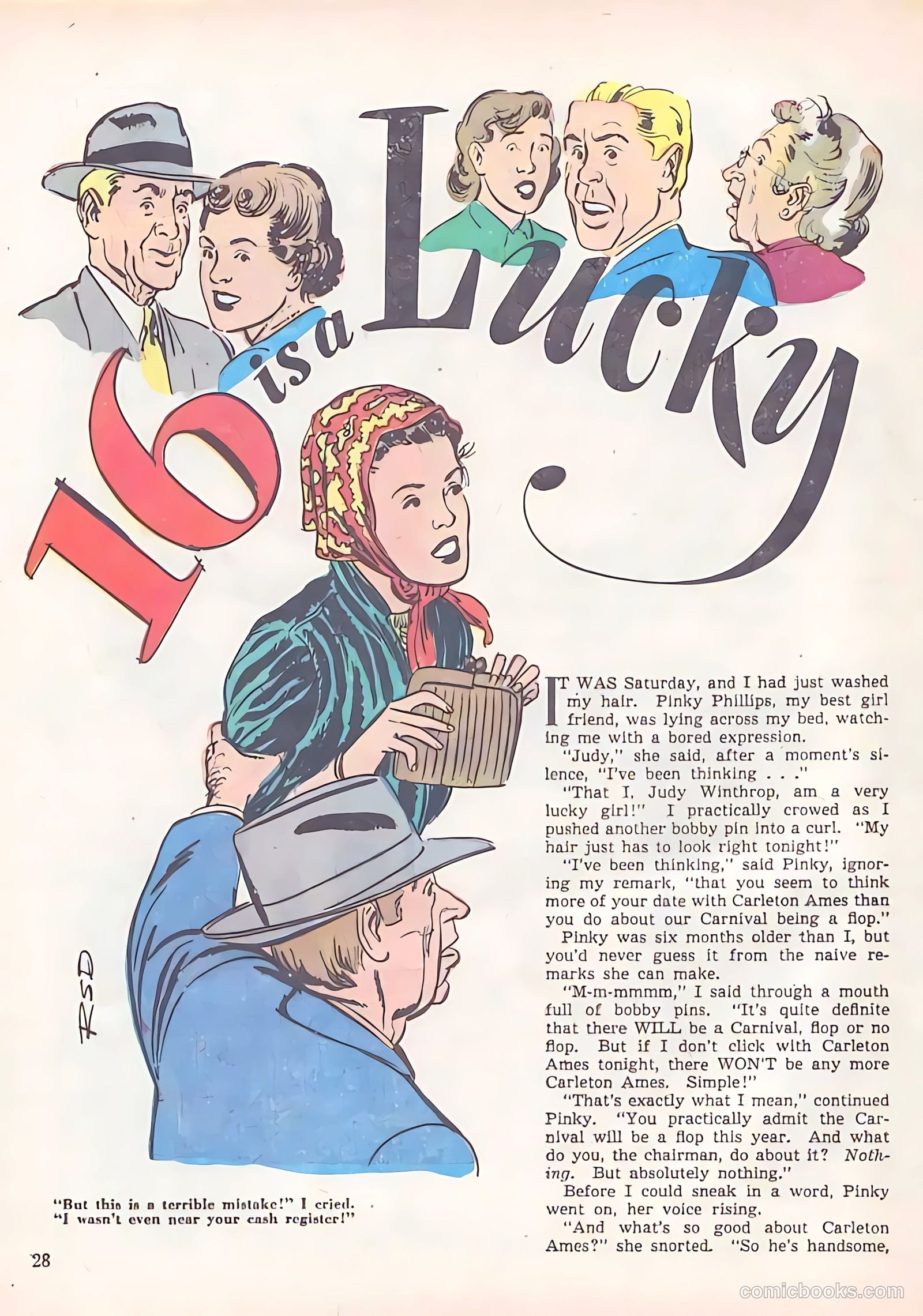 Sweet Sixteen #4 (1947) — page 28 of 52