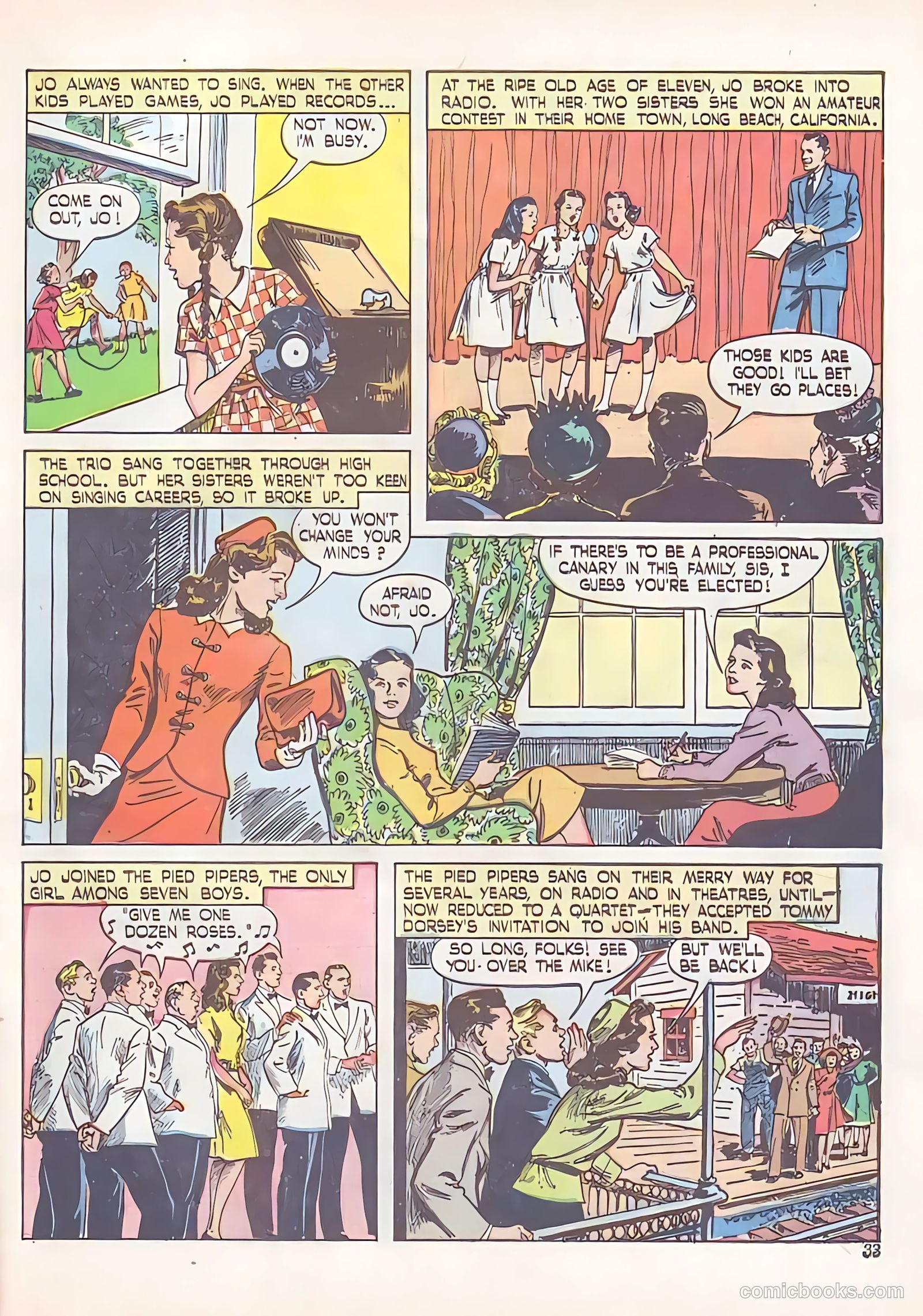 Sweet Sixteen #4 (1947) — page 33 of 52