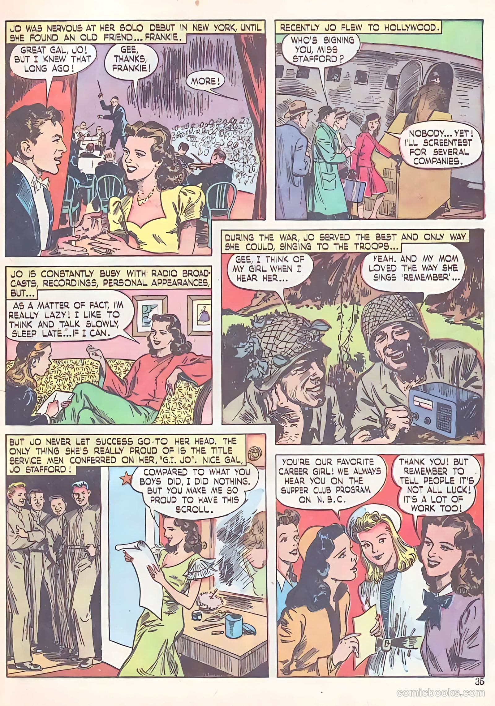Sweet Sixteen #4 (1947) — page 35 of 52
