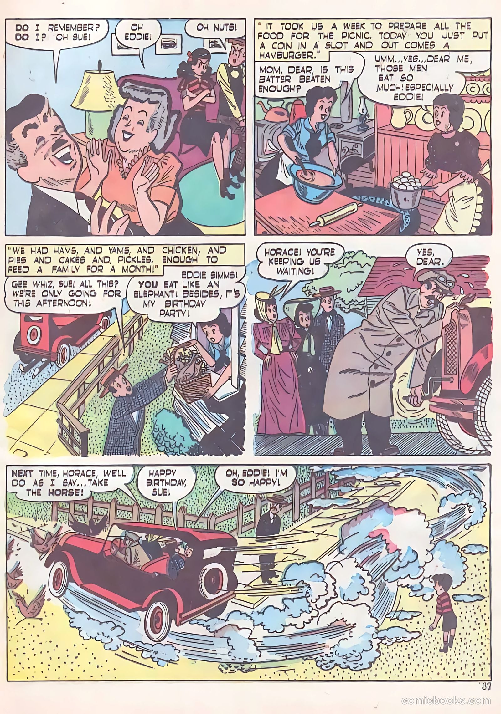 Sweet Sixteen #4 (1947) — page 37 of 52
