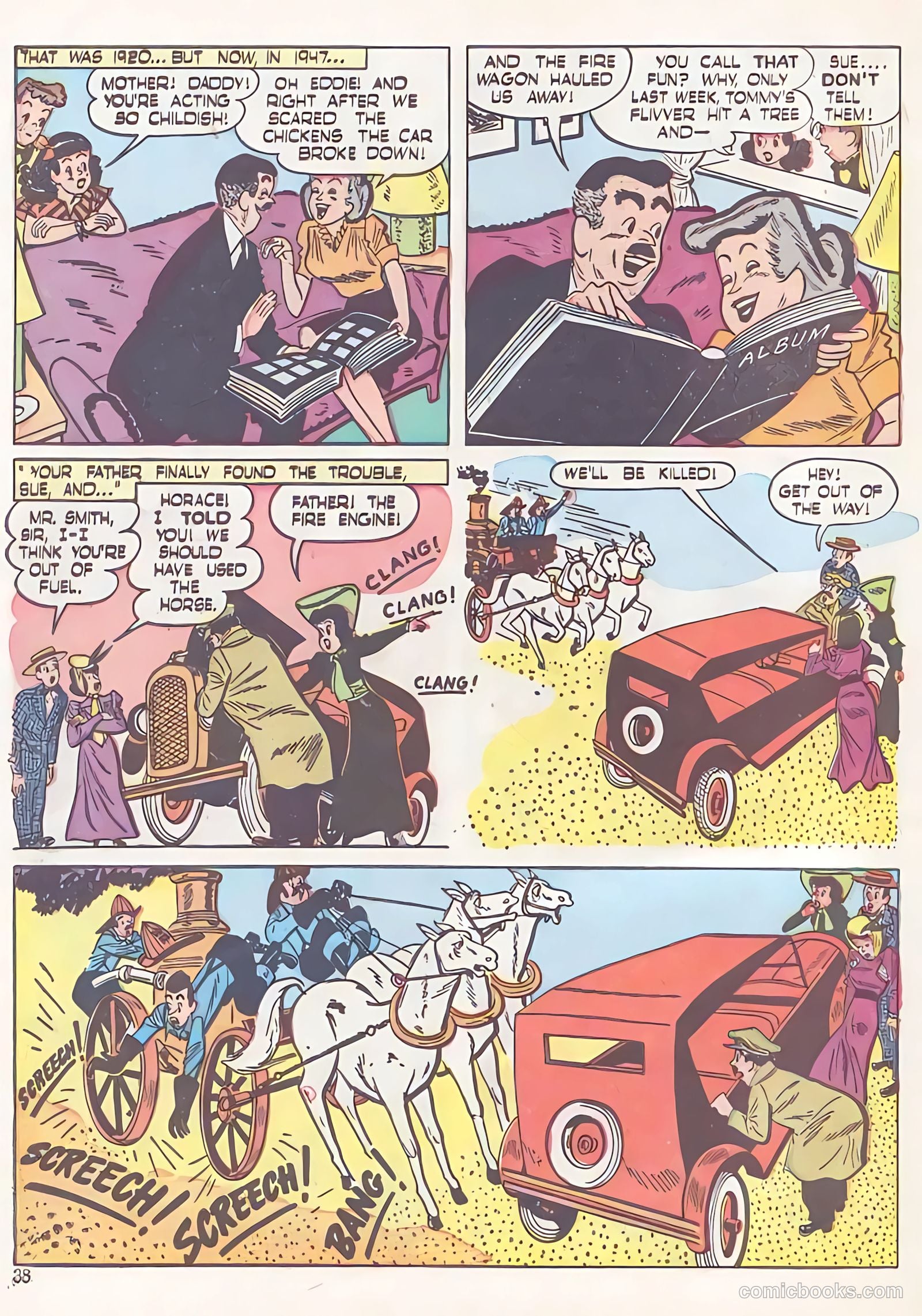 Sweet Sixteen #4 (1947) — page 38 of 52