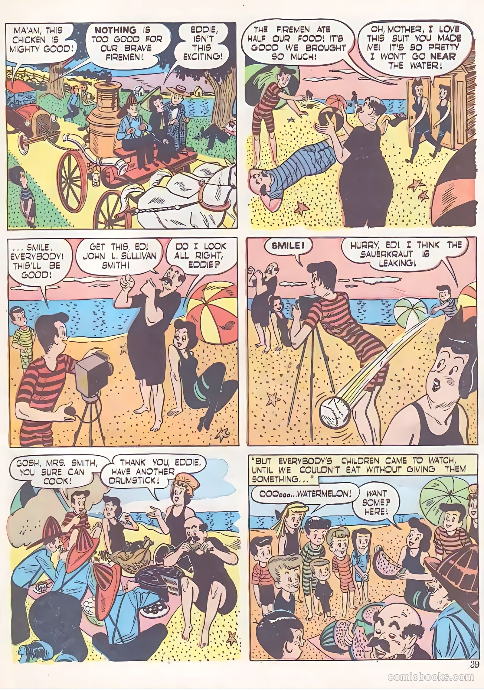 Sweet Sixteen #4 (1947) — page 39 of 52