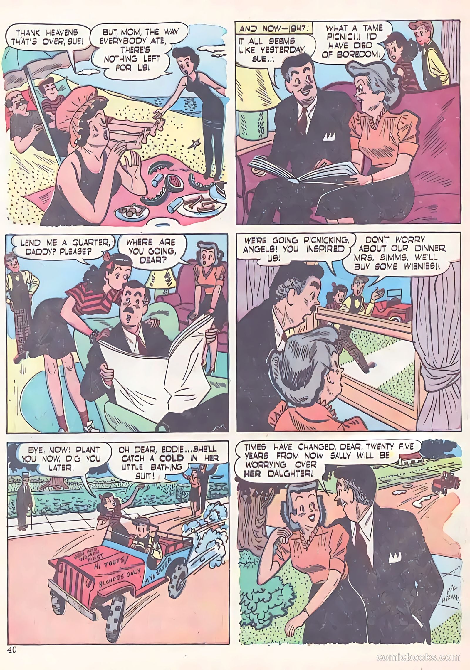 Sweet Sixteen #4 (1947) — page 40 of 52