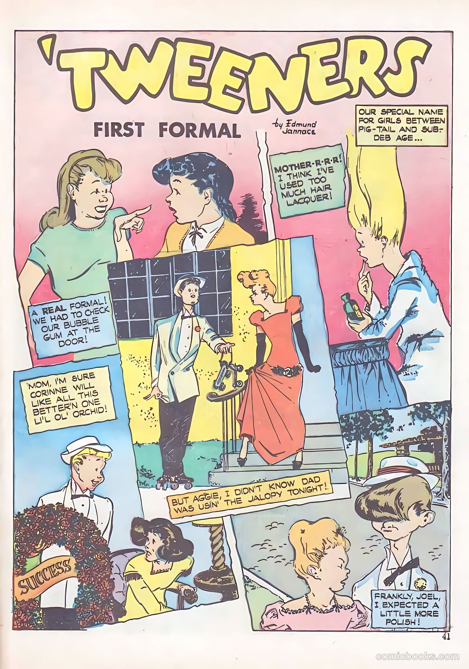 Sweet Sixteen #4 (1947) — page 41 of 52