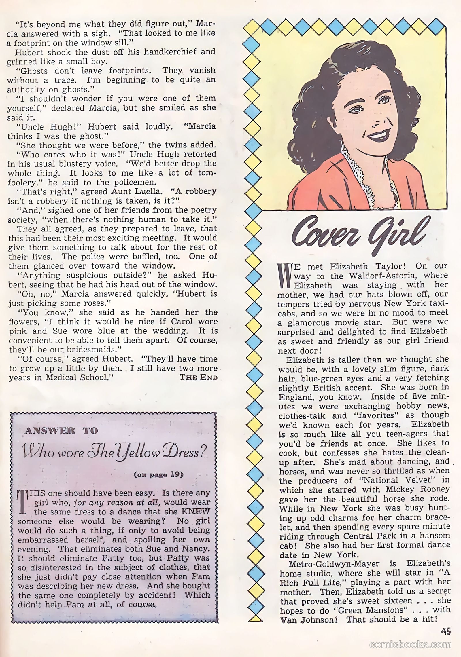 Sweet Sixteen #4 (1947) — page 45 of 52