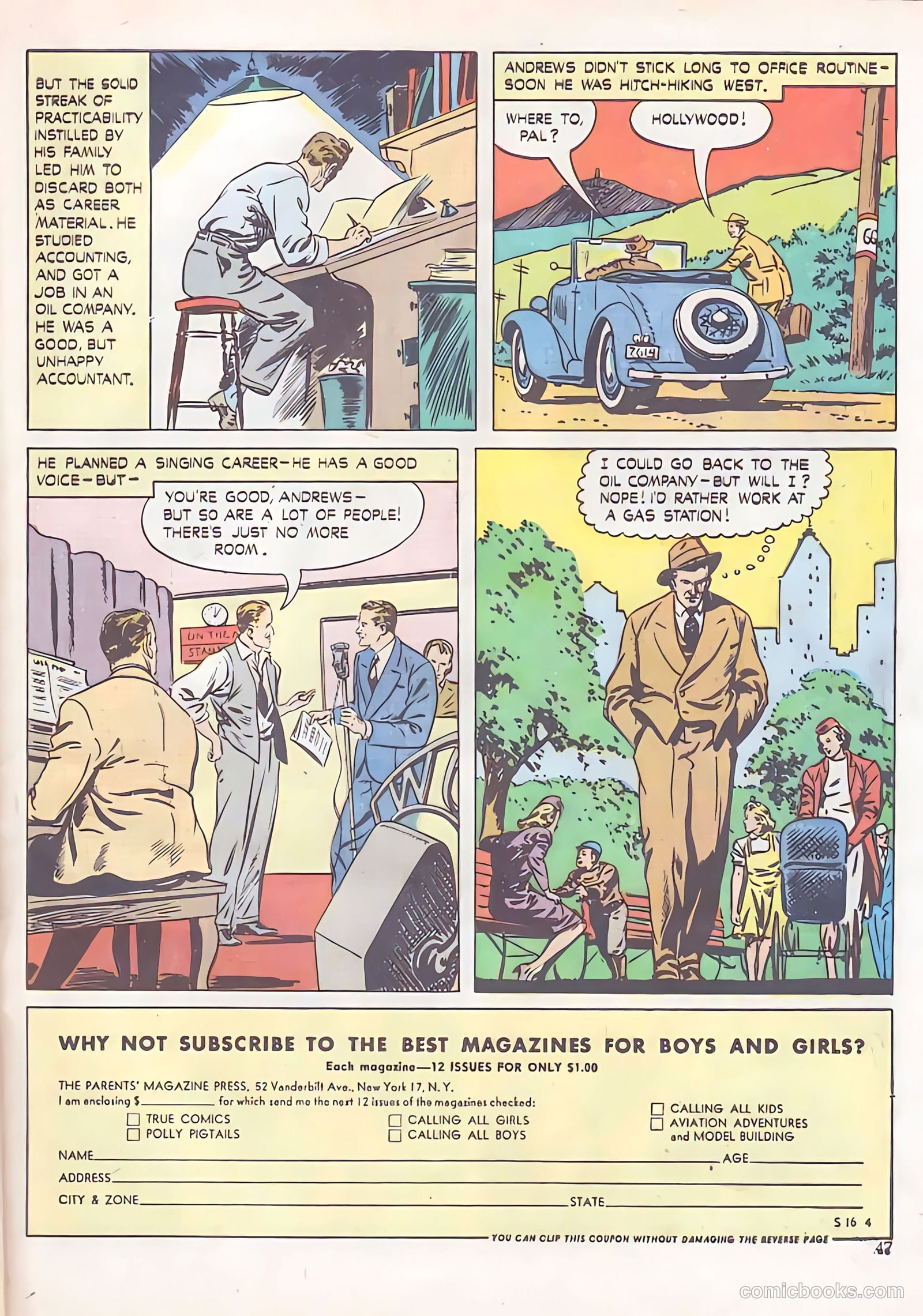 Sweet Sixteen #4 (1947) — page 47 of 52
