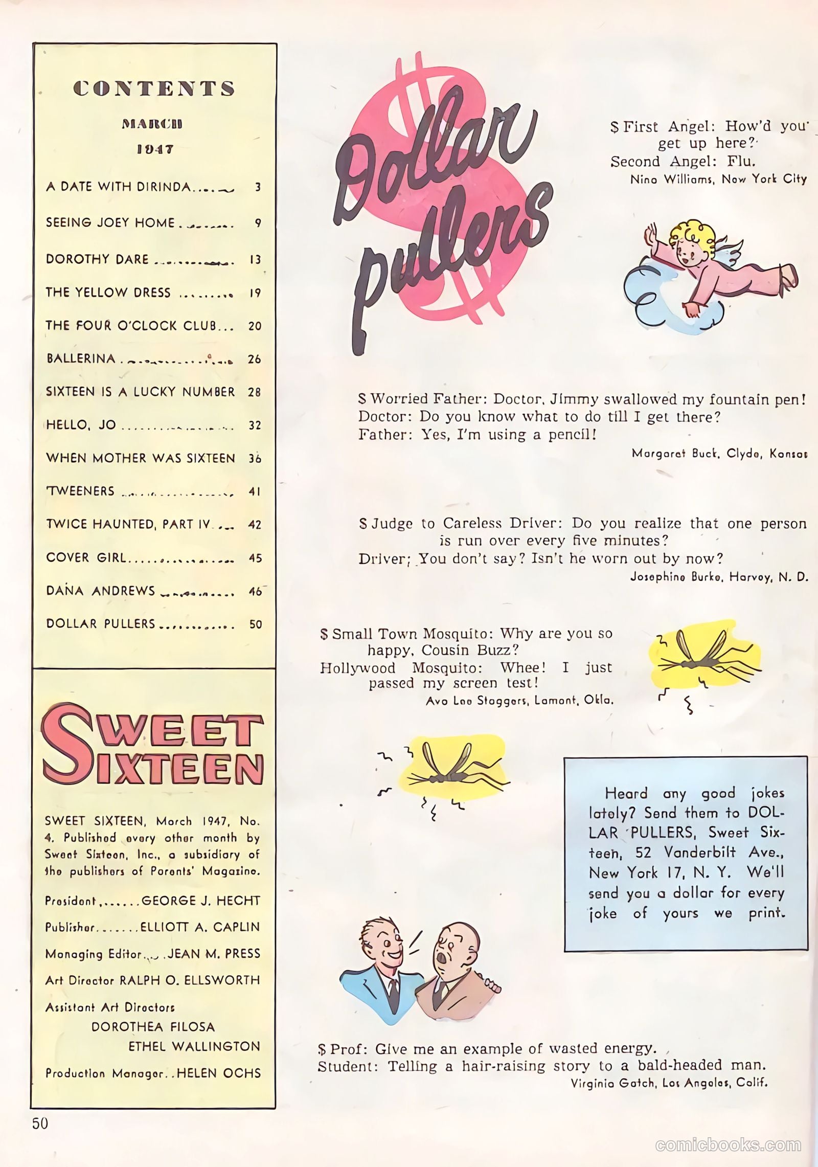 Sweet Sixteen #4 (1947) — page 50 of 52