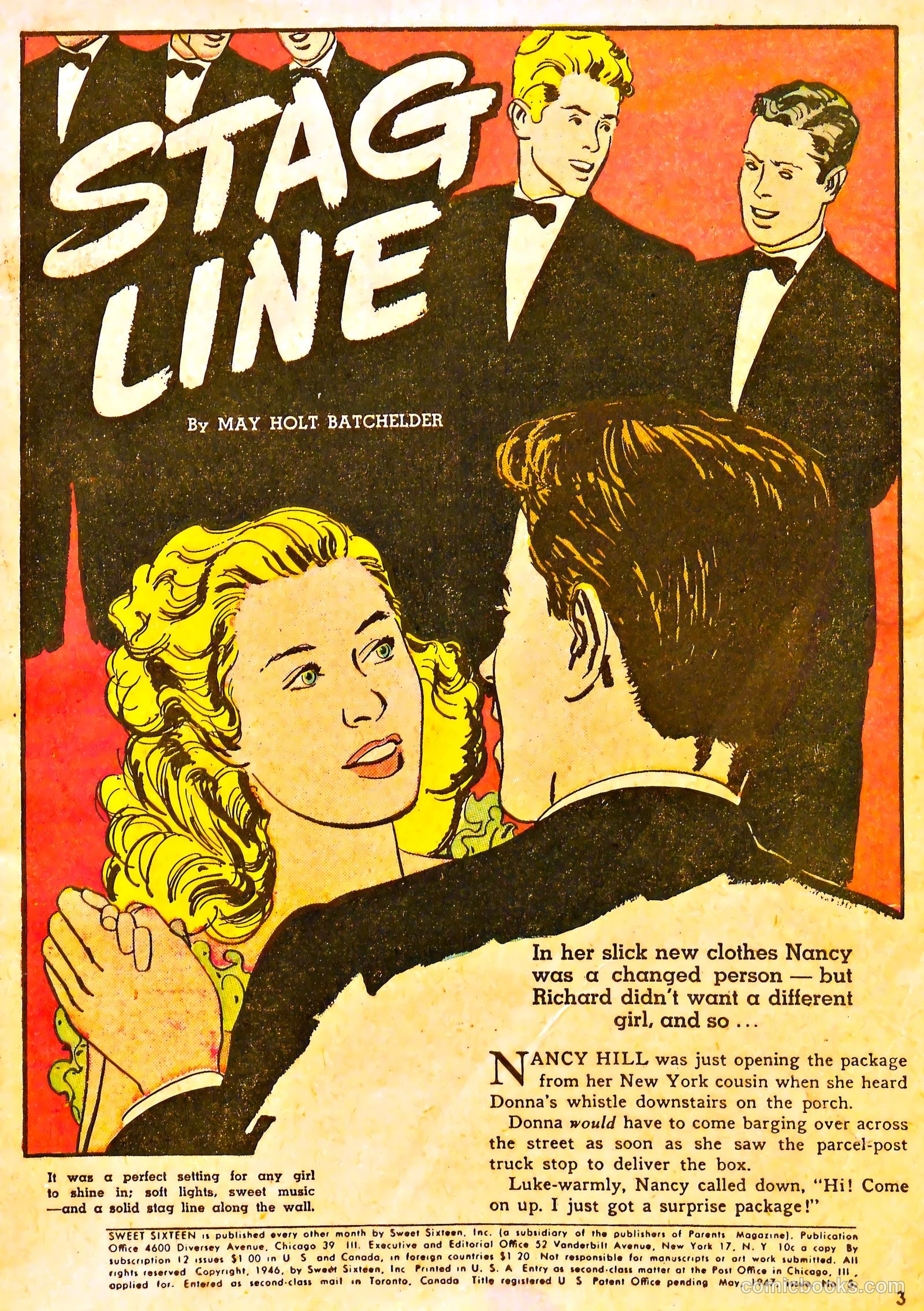 Sweet Sixteen #5 (1947) — page 3 of 51