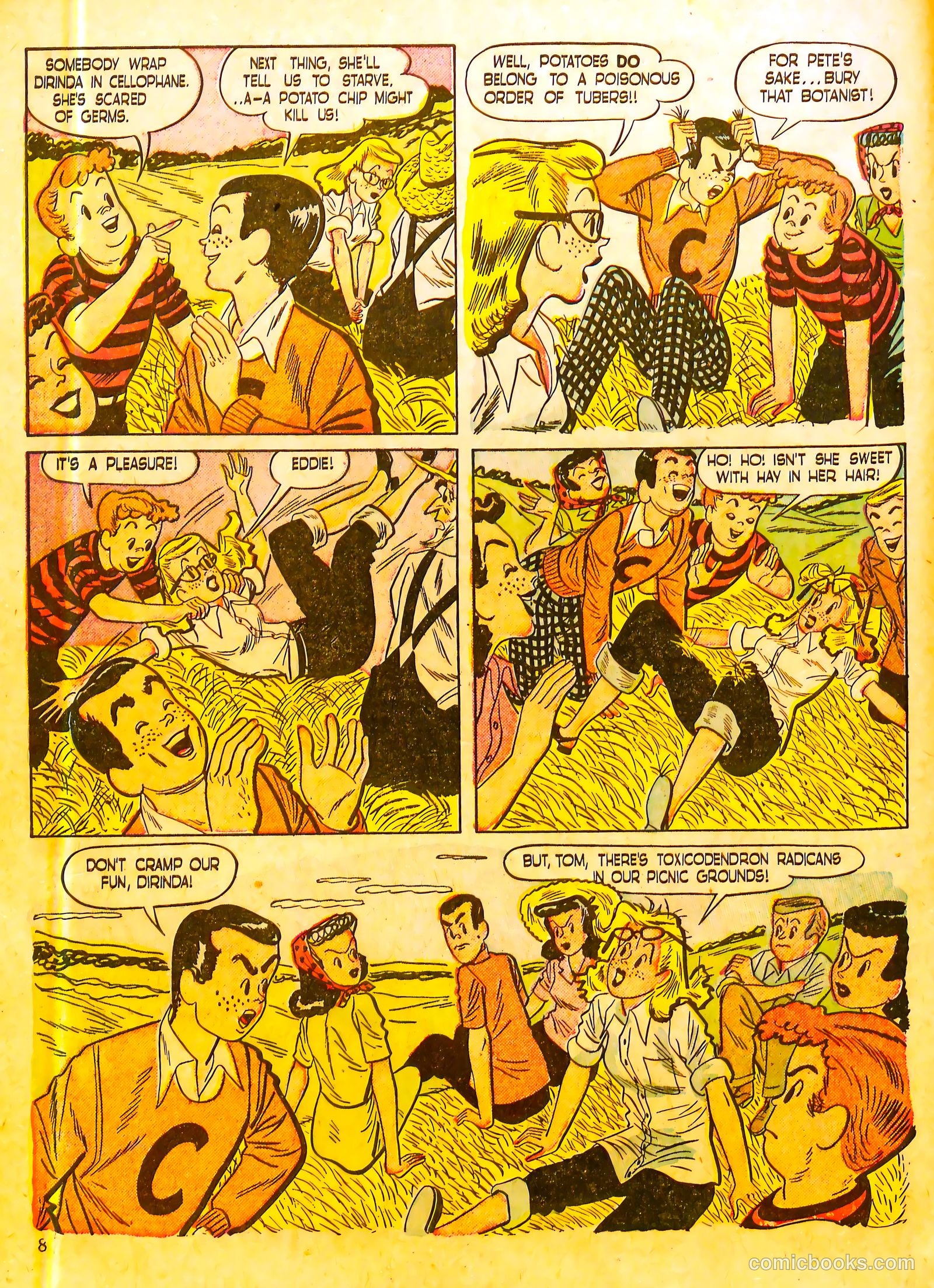 Sweet Sixteen #5 (1947) — page 8 of 51