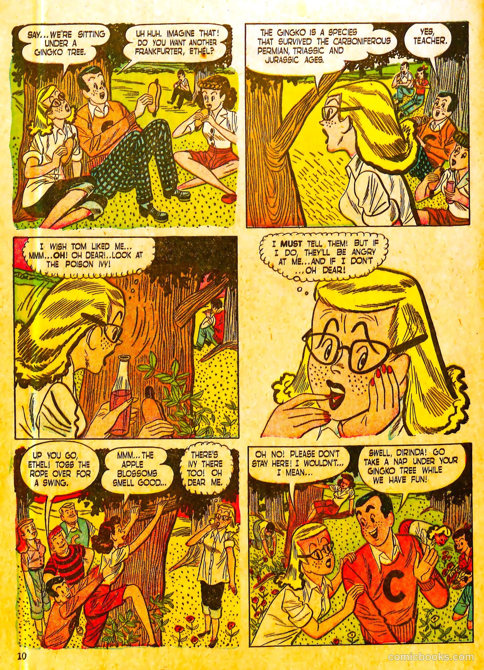 Sweet Sixteen #5 (1947) — page 10 of 51