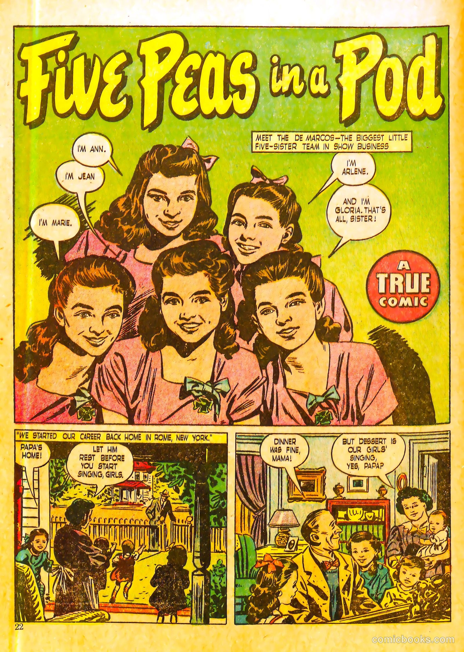 Sweet Sixteen #5 (1947) — page 22 of 51