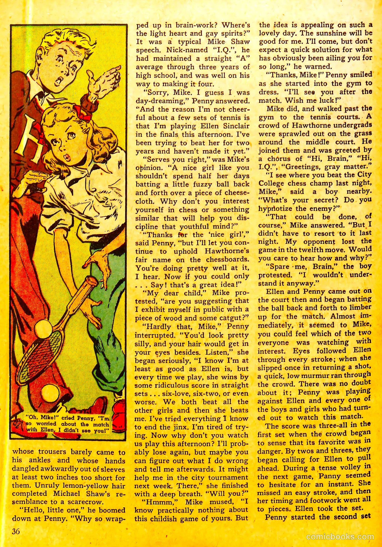 Sweet Sixteen #5 (1947) — page 35 of 51