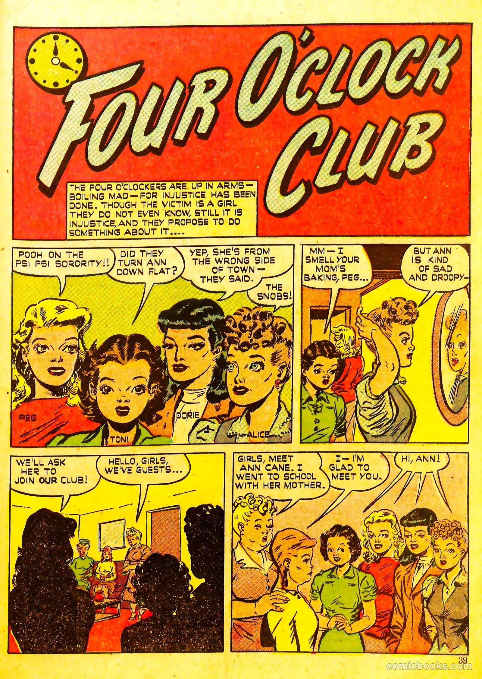 Sweet Sixteen #5 (1947) — page 38 of 51