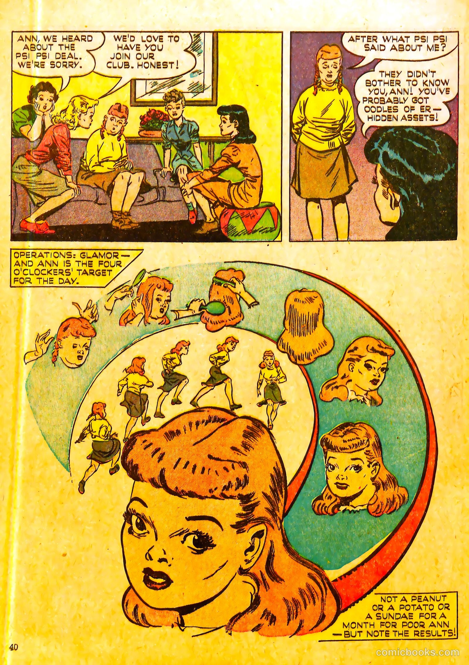 Sweet Sixteen #5 (1947) — page 39 of 51