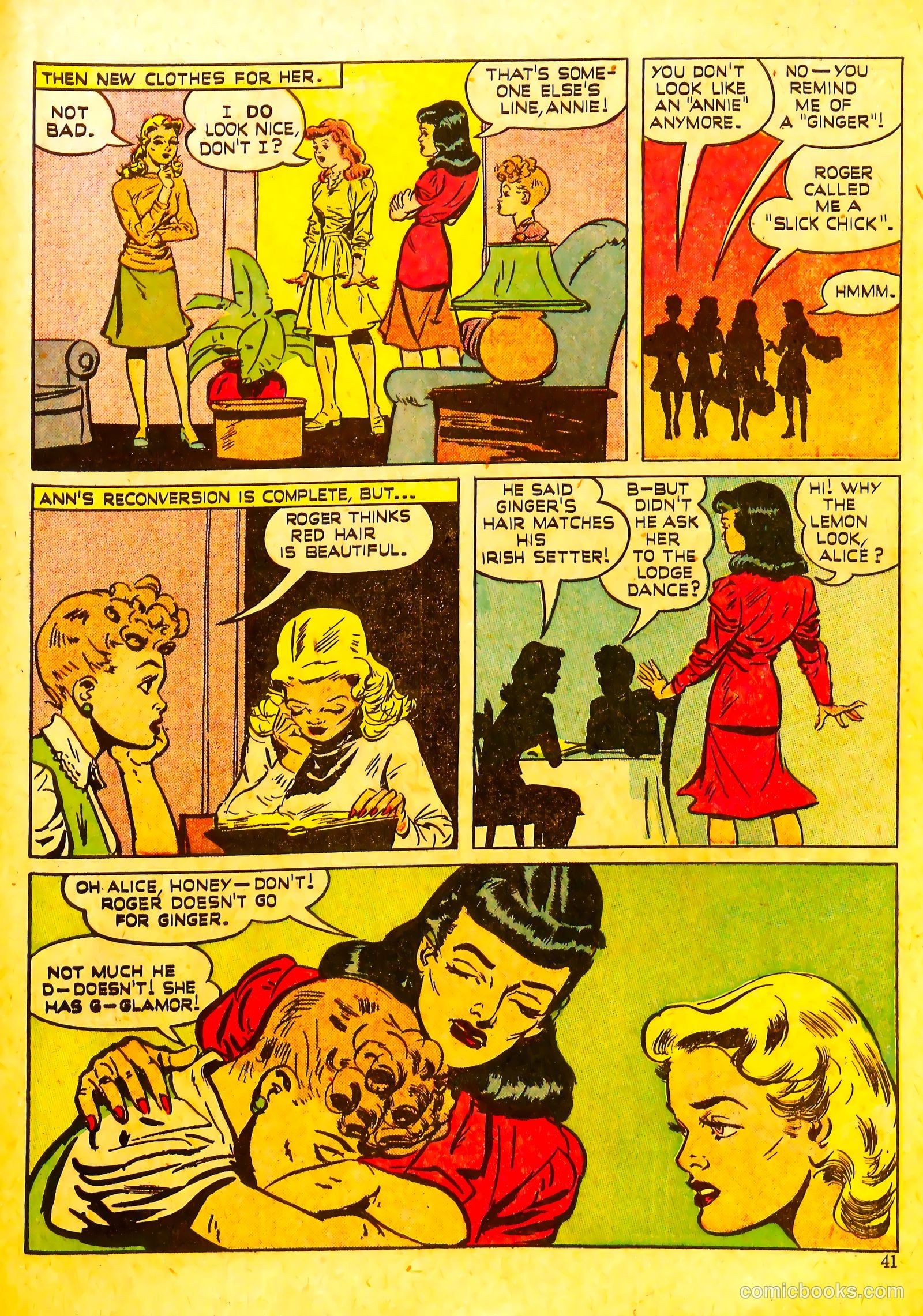 Sweet Sixteen #5 (1947) — page 40 of 51