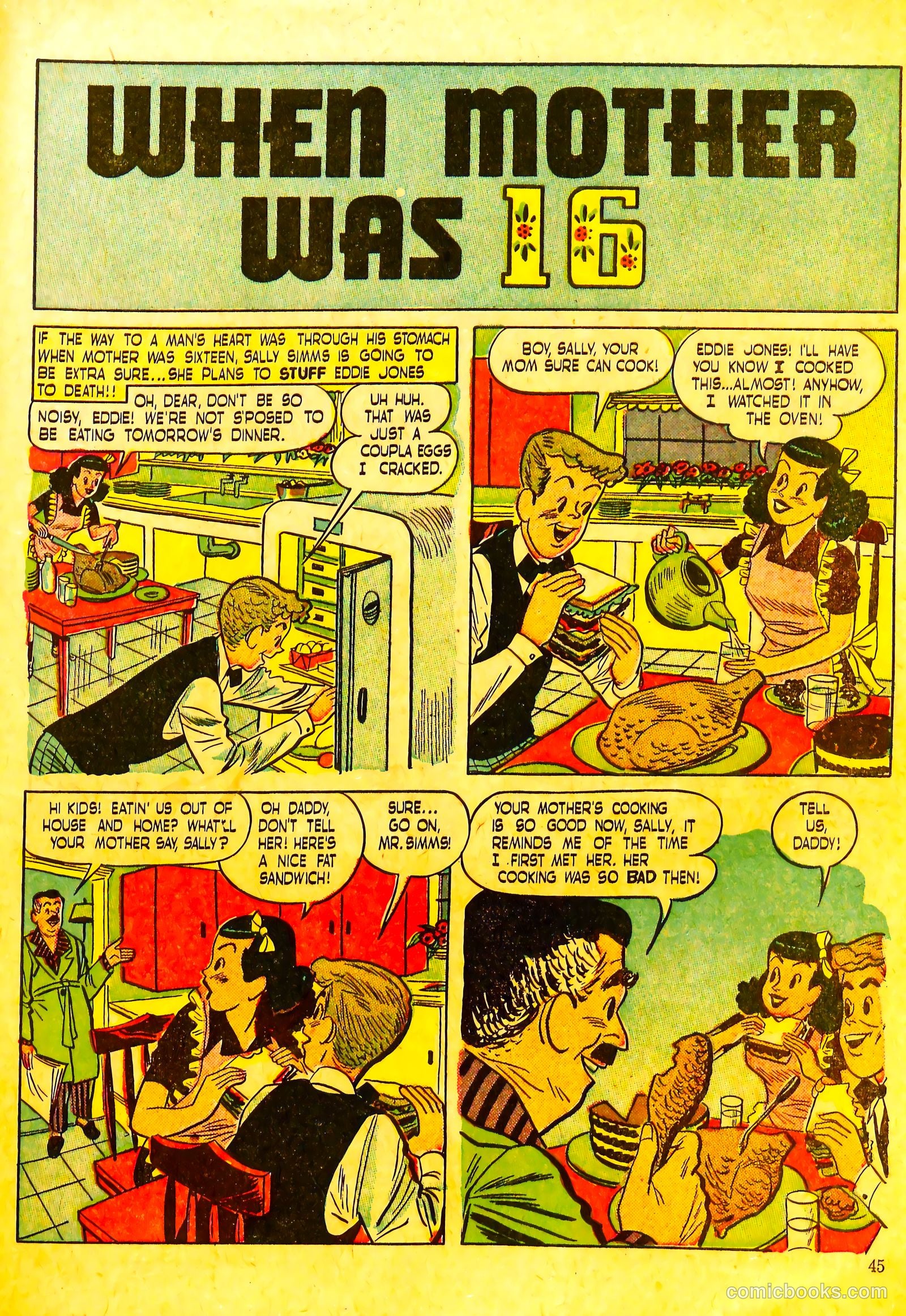 Sweet Sixteen #5 (1947) — page 44 of 51