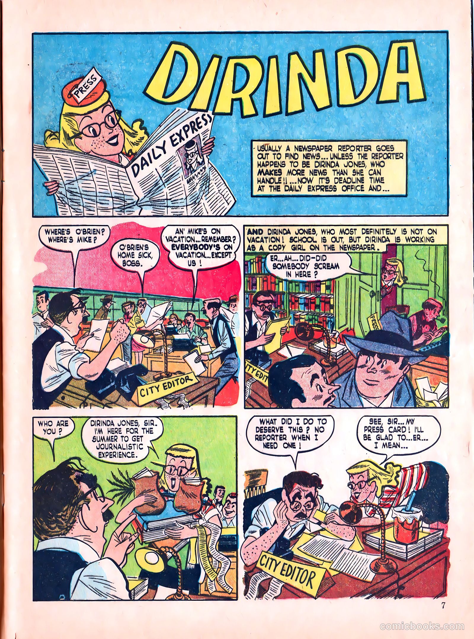 Sweet Sixteen #6 (1947) — page 7 of 43