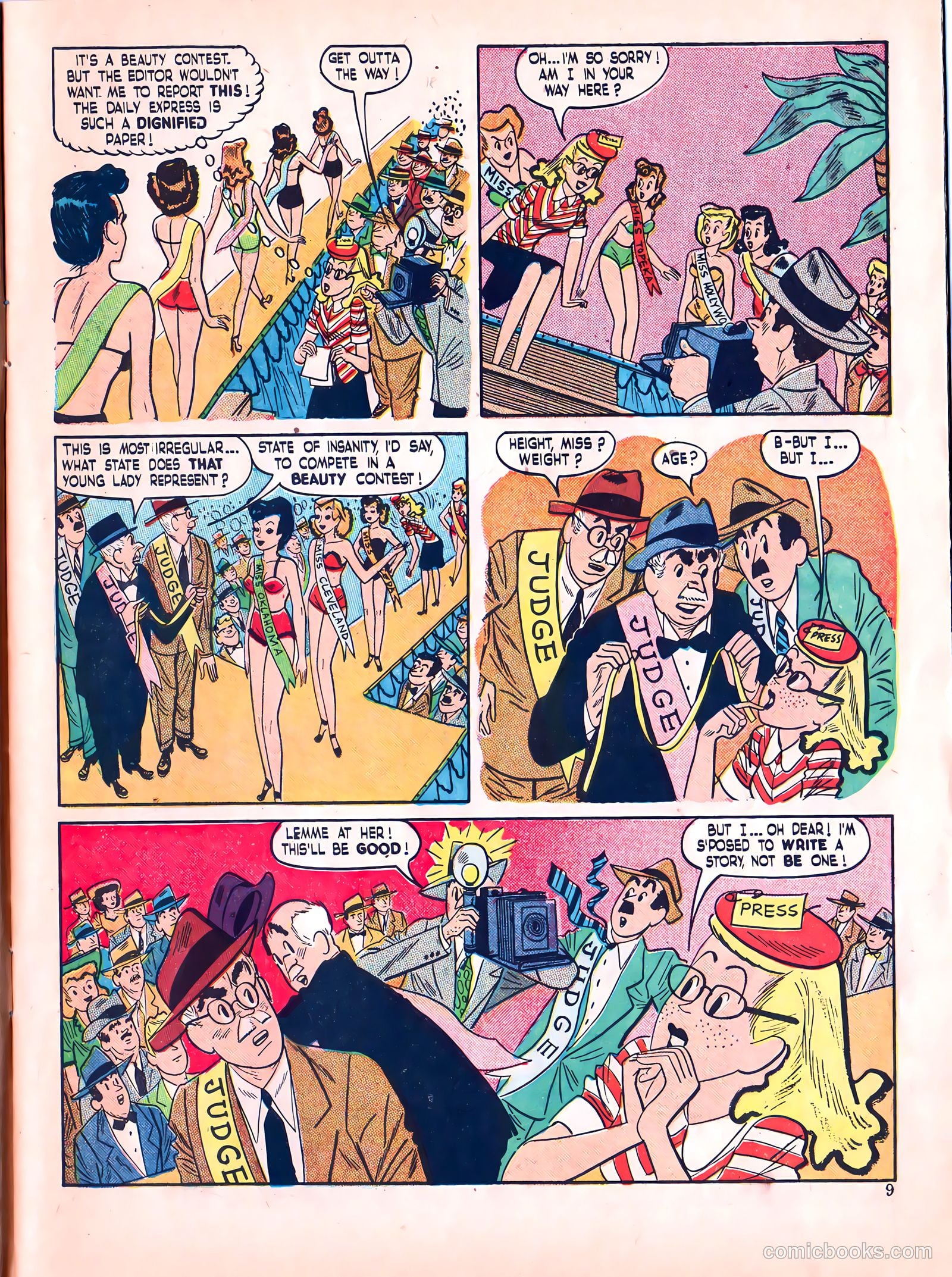 Sweet Sixteen #6 (1947) — page 9 of 43