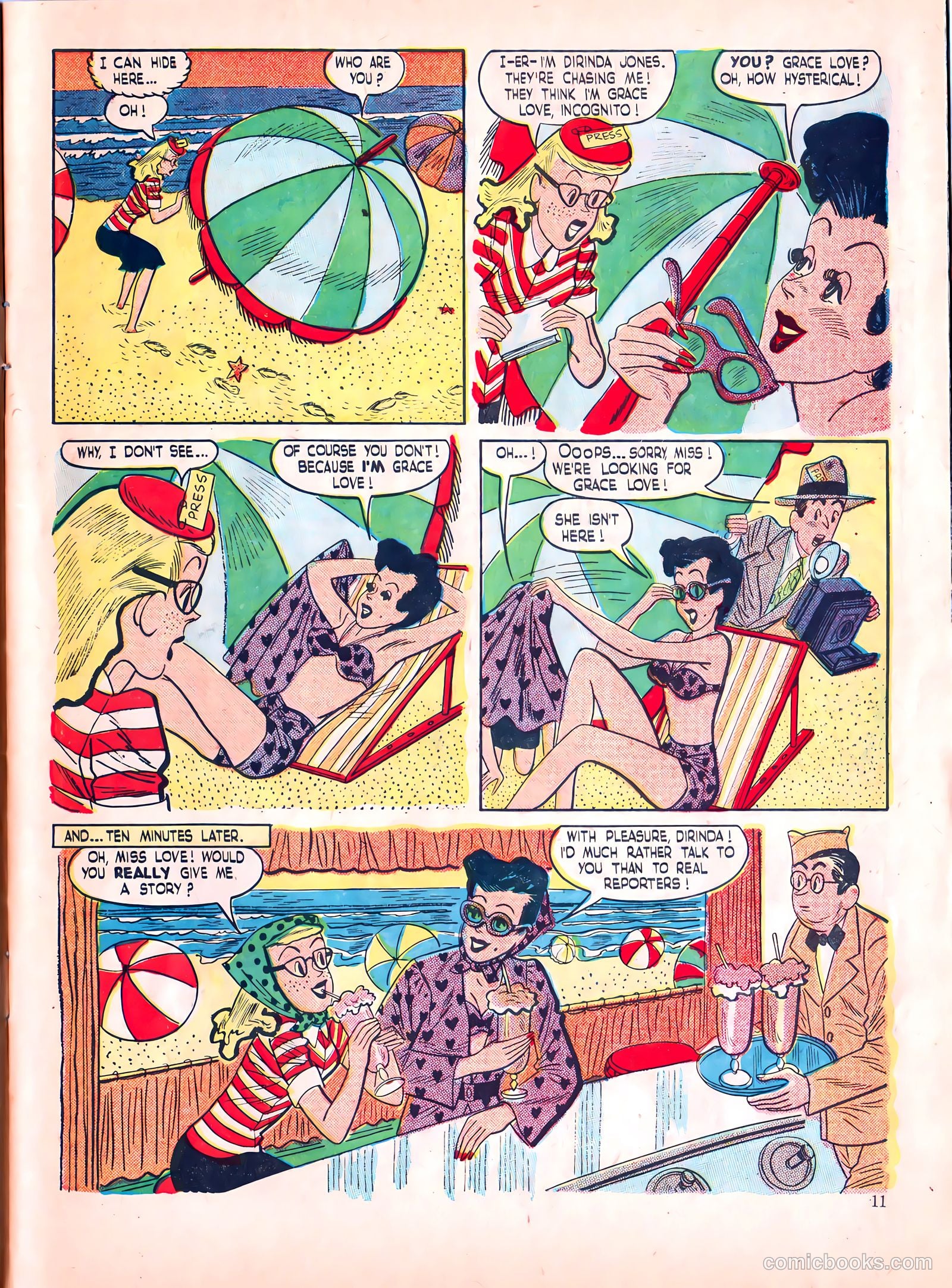 Sweet Sixteen #6 (1947) — page 11 of 43