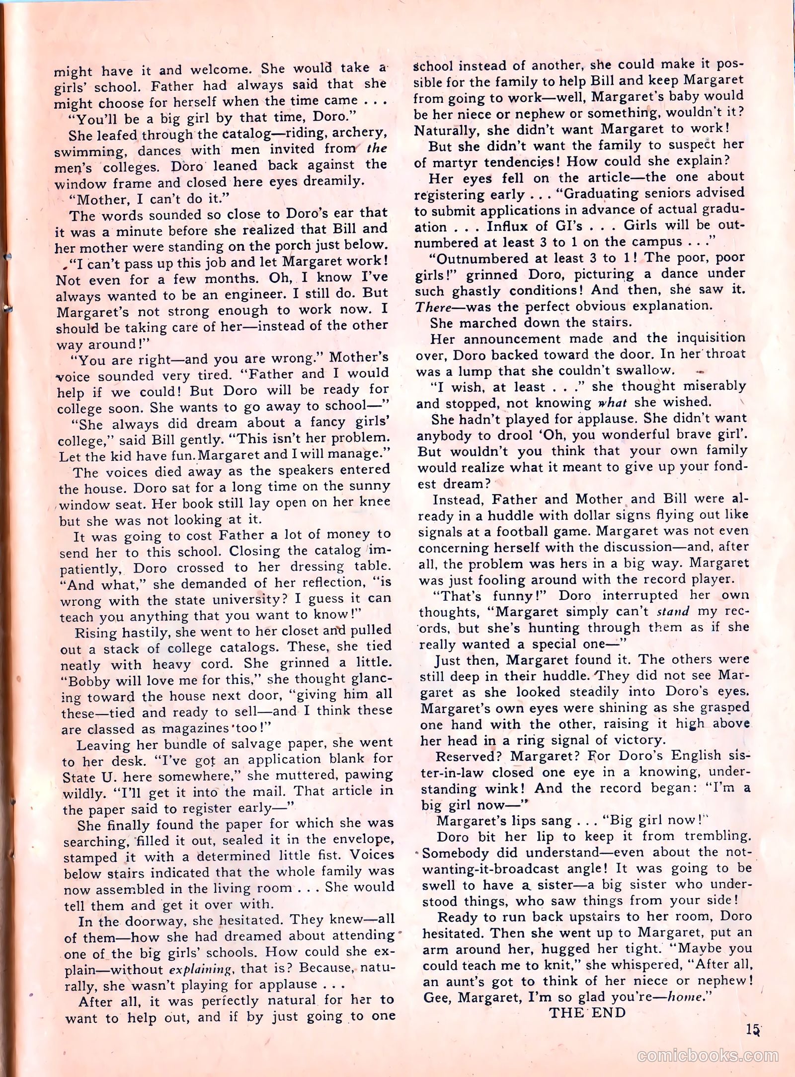 Sweet Sixteen #6 (1947) — page 15 of 43
