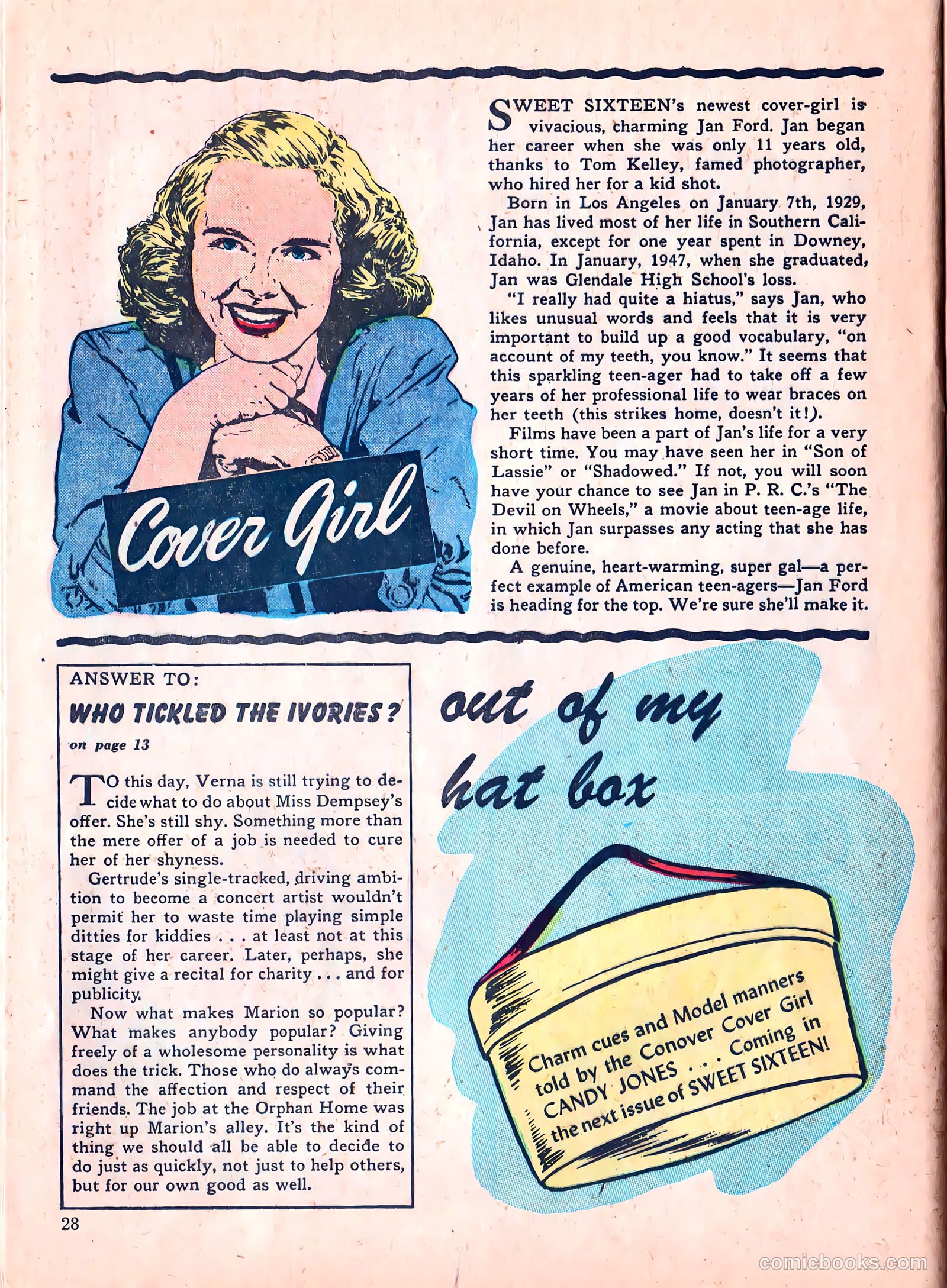 Sweet Sixteen #6 (1947) — page 27 of 43
