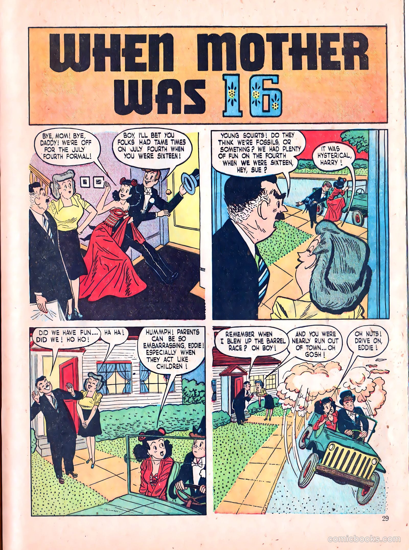 Sweet Sixteen #6 (1947) — page 28 of 43