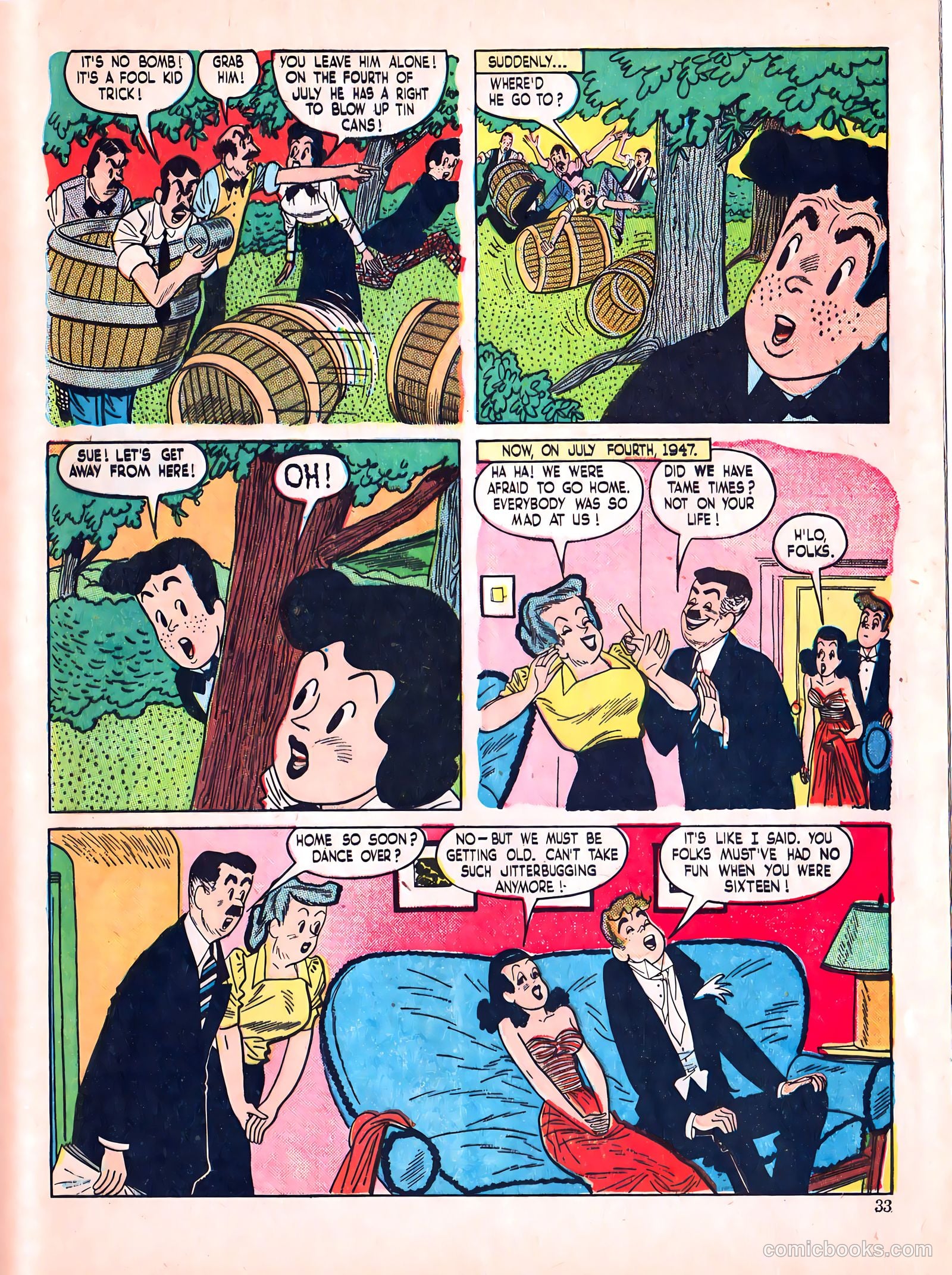 Sweet Sixteen #6 (1947) — page 32 of 43