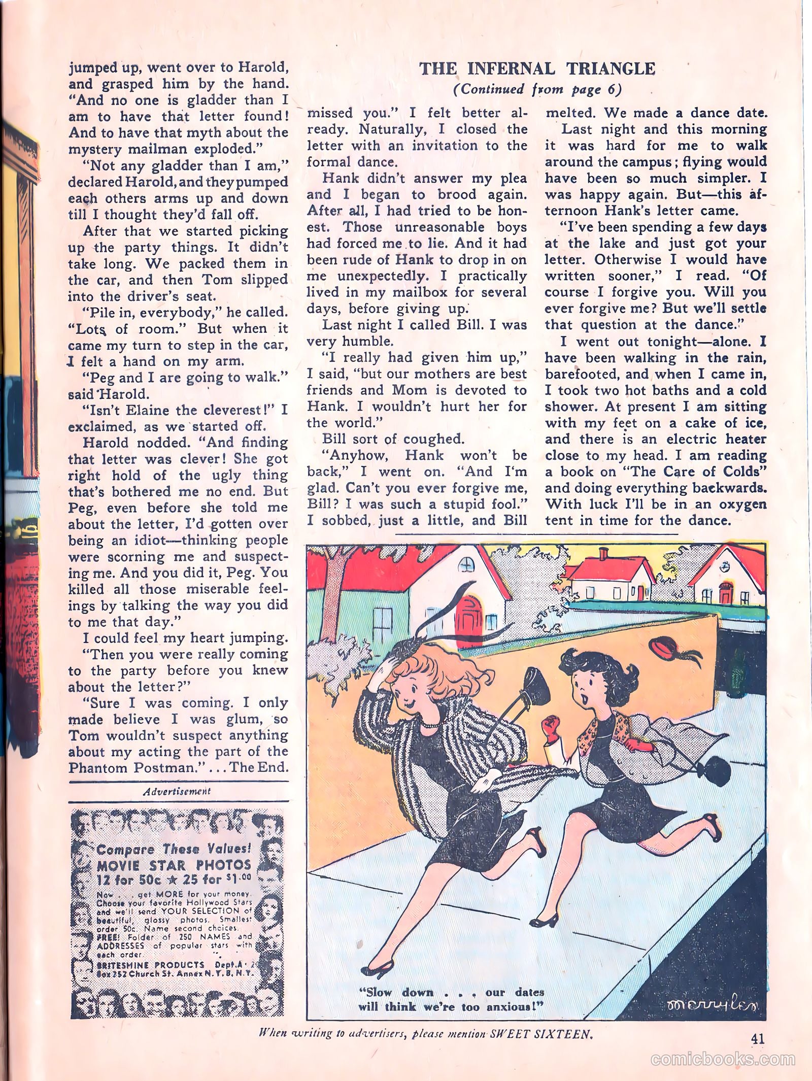 Sweet Sixteen #6 (1947) — page 40 of 43