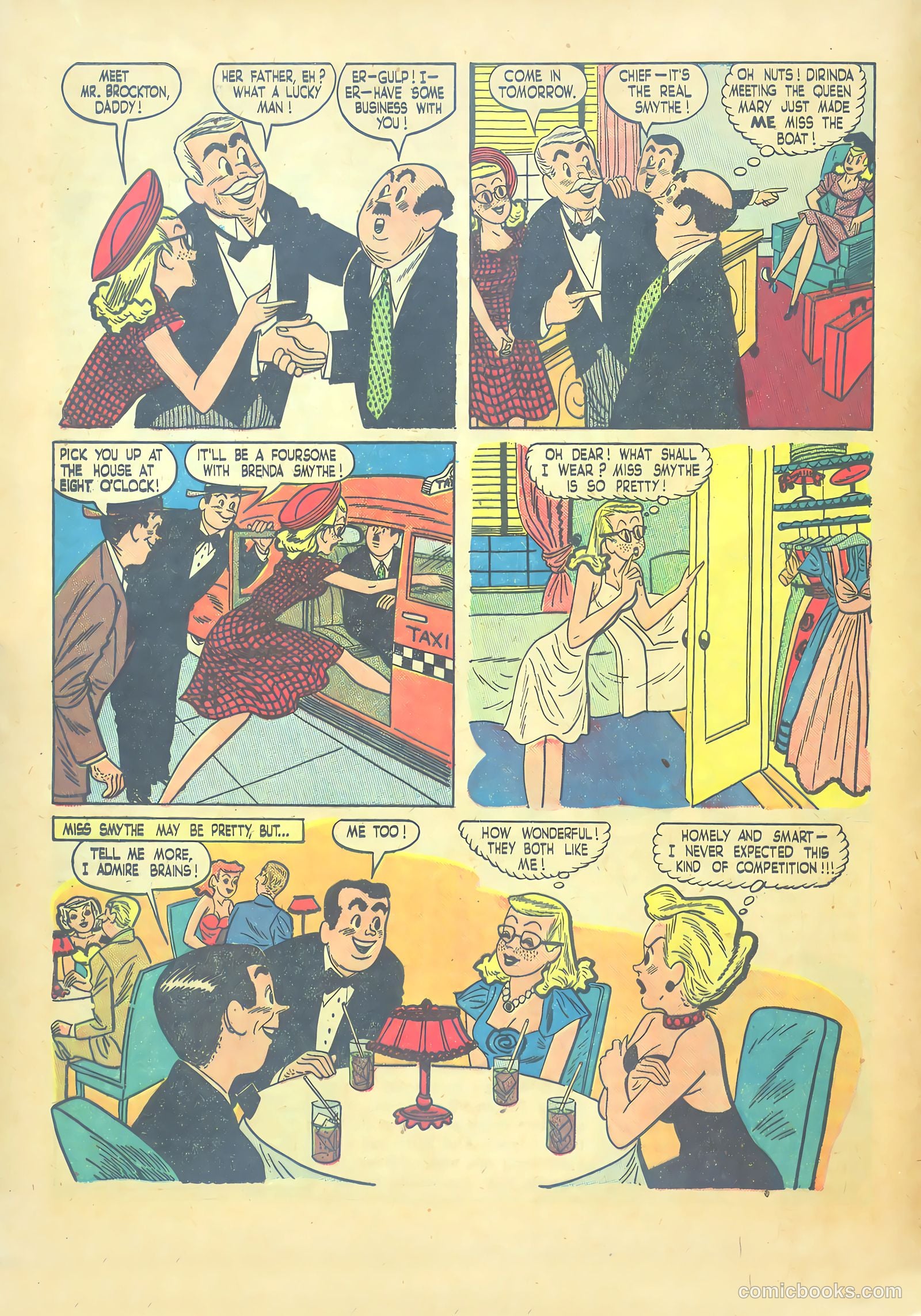 Sweet Sixteen #7 (1947) — page 12 of 35