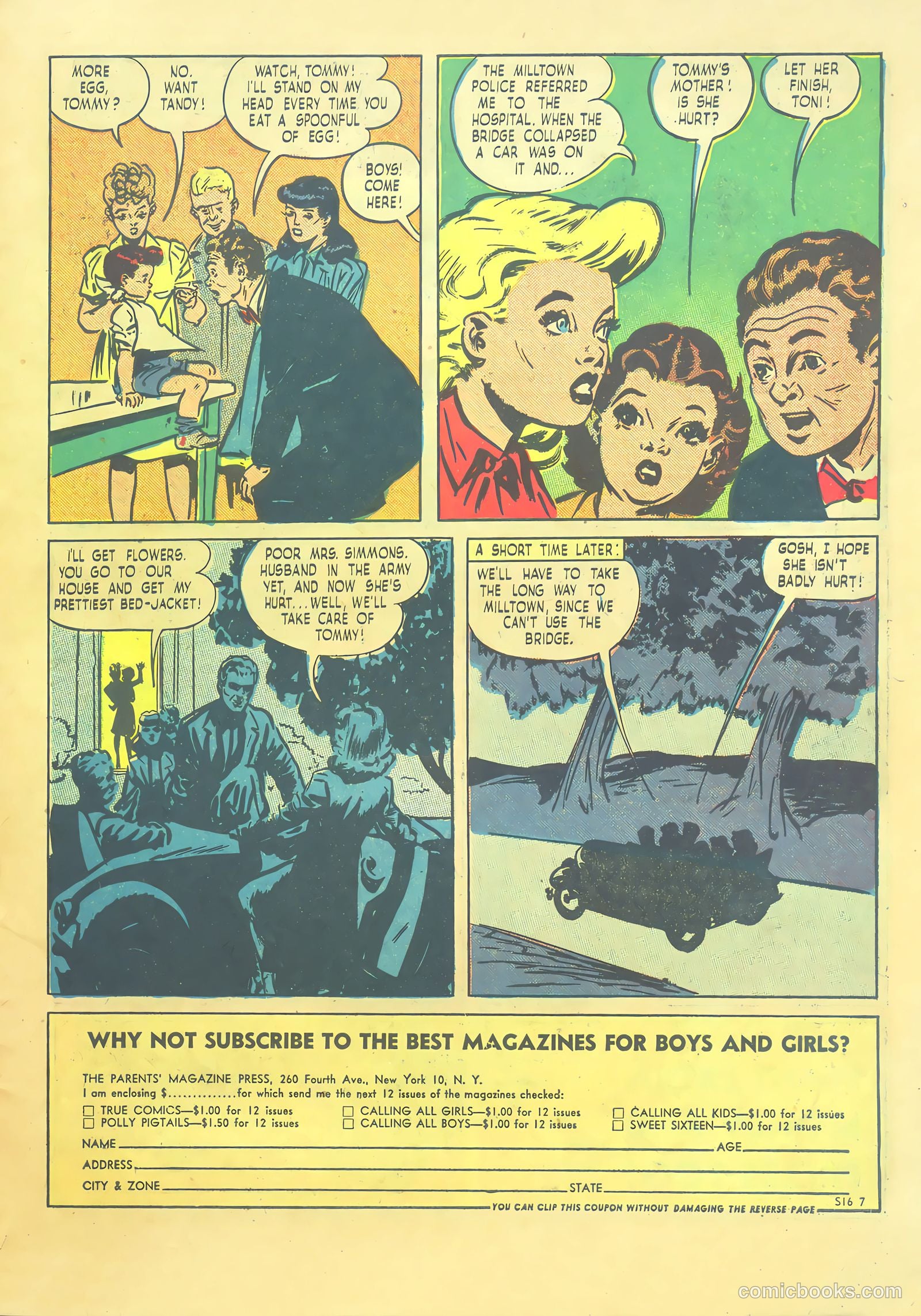 Sweet Sixteen #7 (1947) — page 26 of 35
