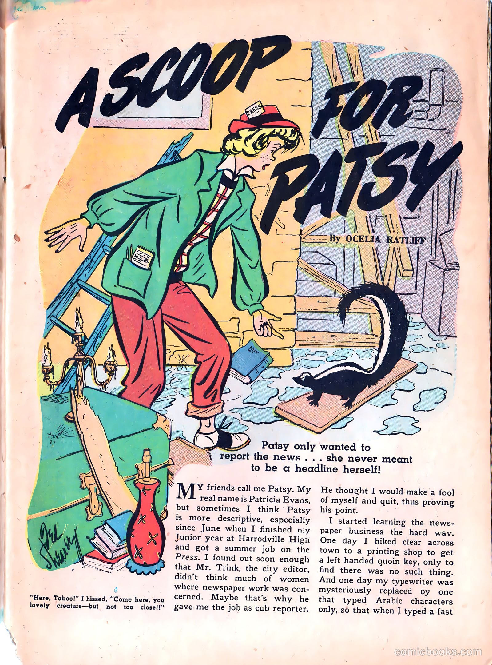 Sweet Sixteen #8 (1947) — page 3 of 35