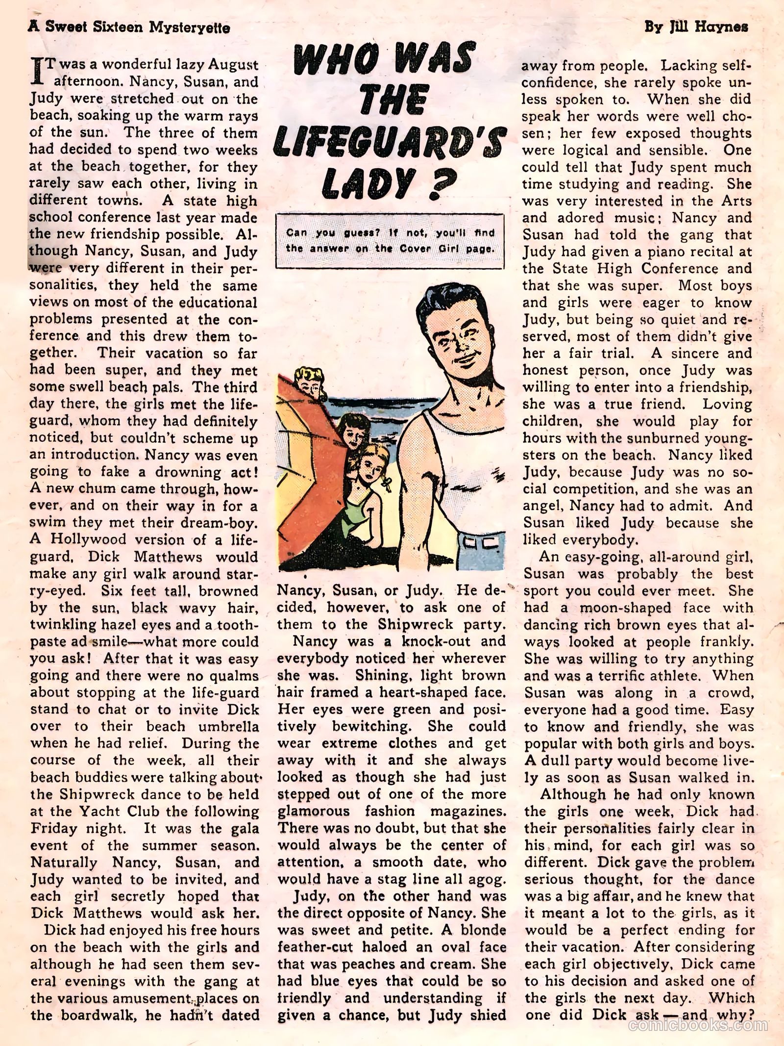 Sweet Sixteen #9 (1947) — page 25 of 36