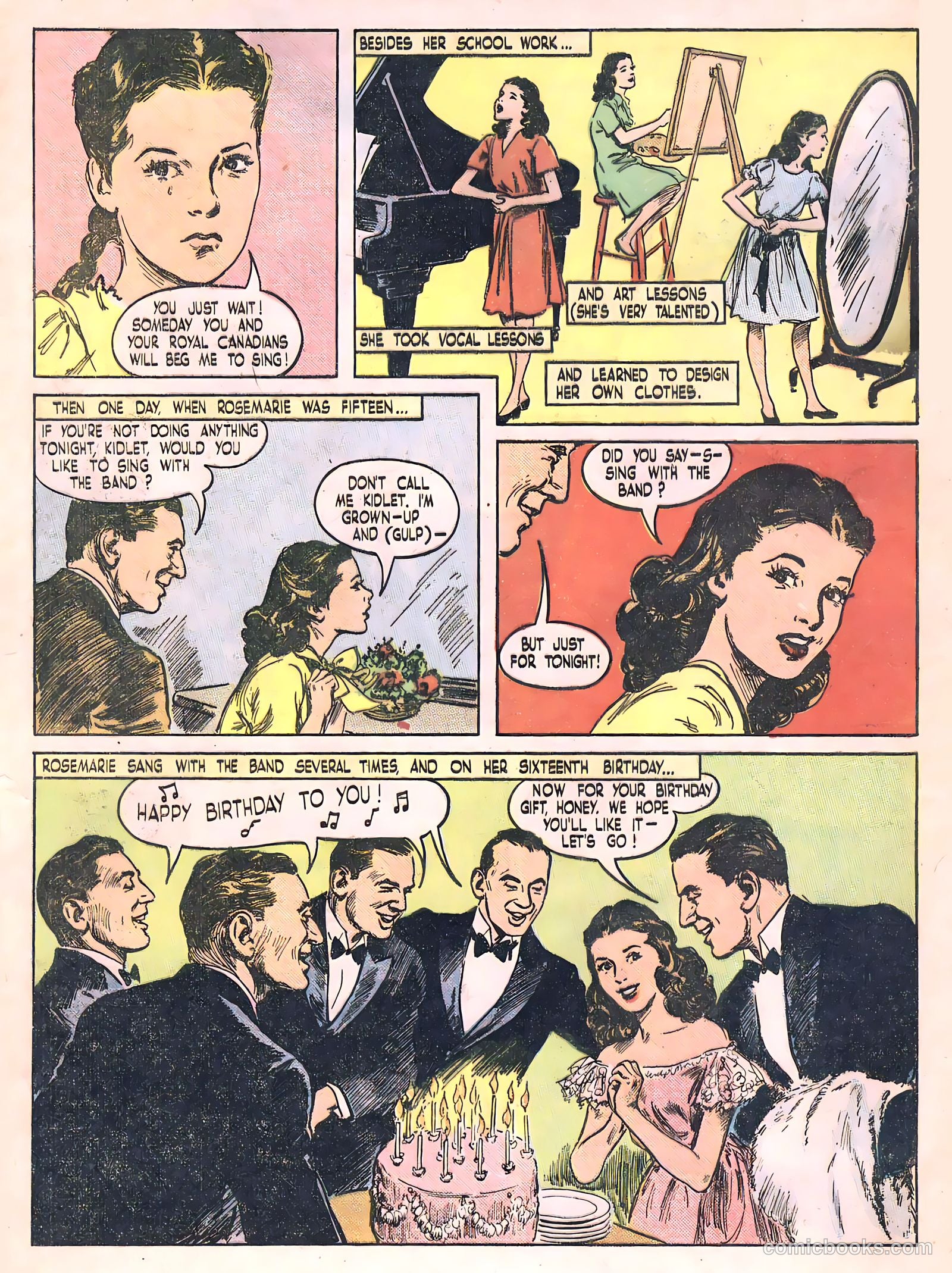 Sweet Sixteen #9 (1947) — page 28 of 36