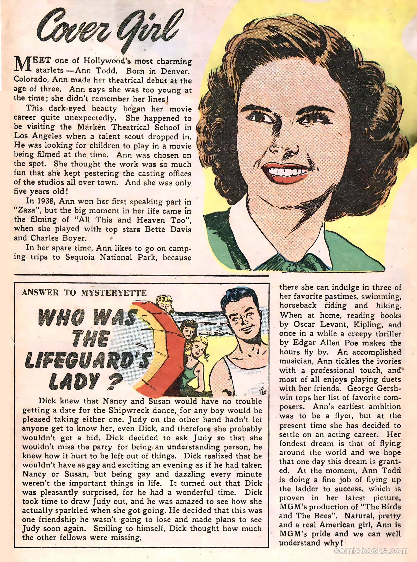 Sweet Sixteen #9 (1947) — page 30 of 36
