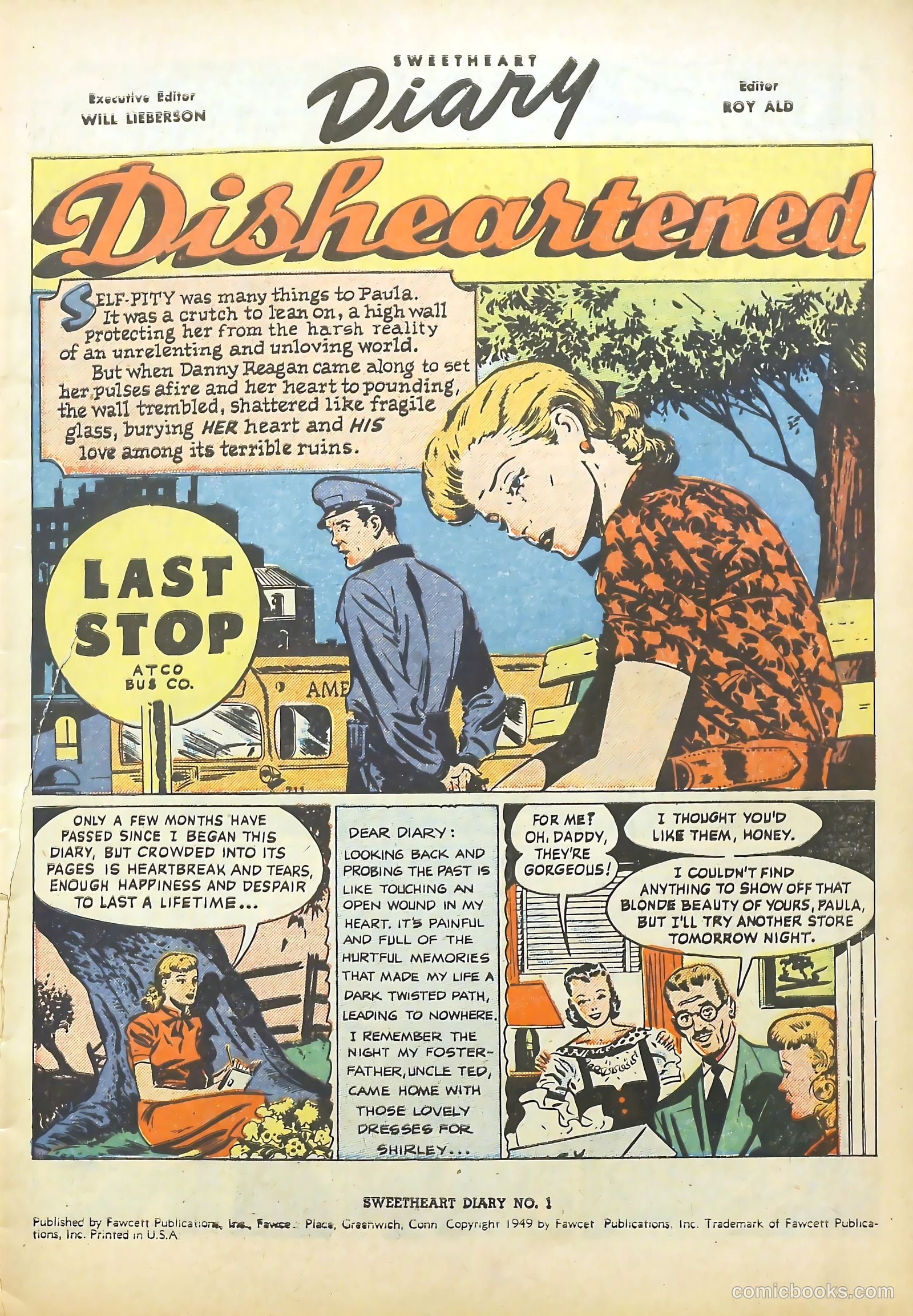 Sweetheart Diary #1 (1949) — page 3 of 36