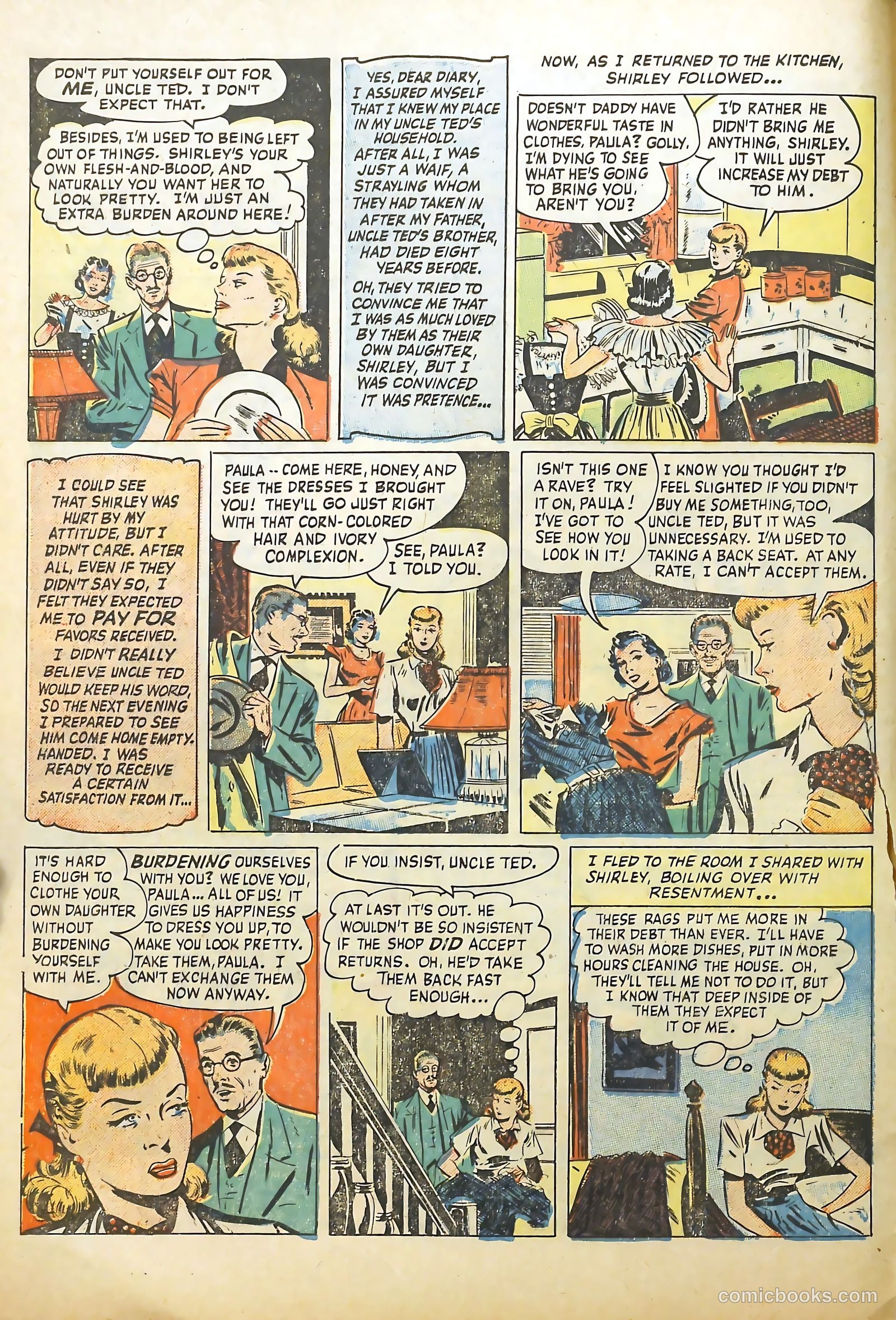 Sweetheart Diary #1 (1949) — page 4 of 36